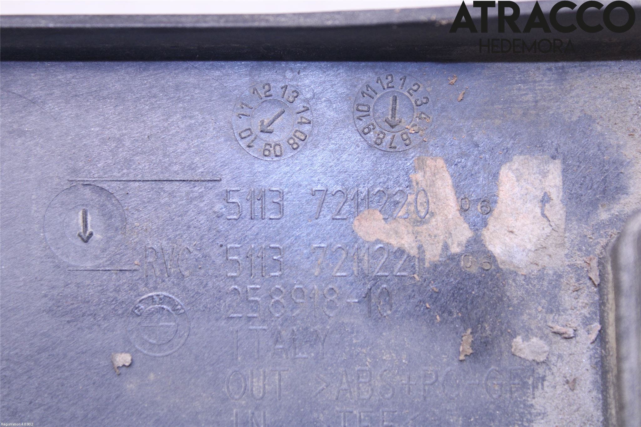 BMW 5 GT F07 09-17 Bakluckehandtag