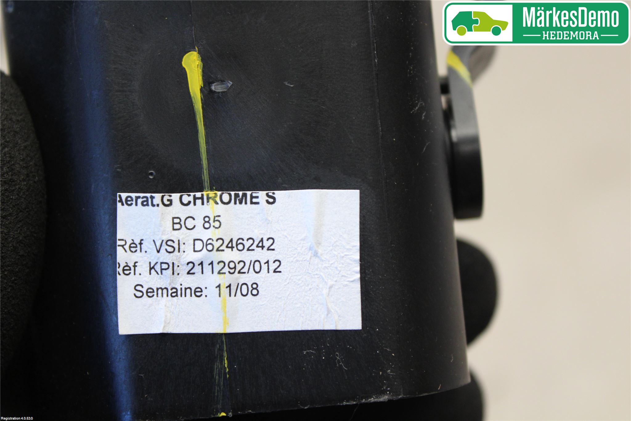 Renault CLIO III  06-09 Defrosterkanal-Munstycke