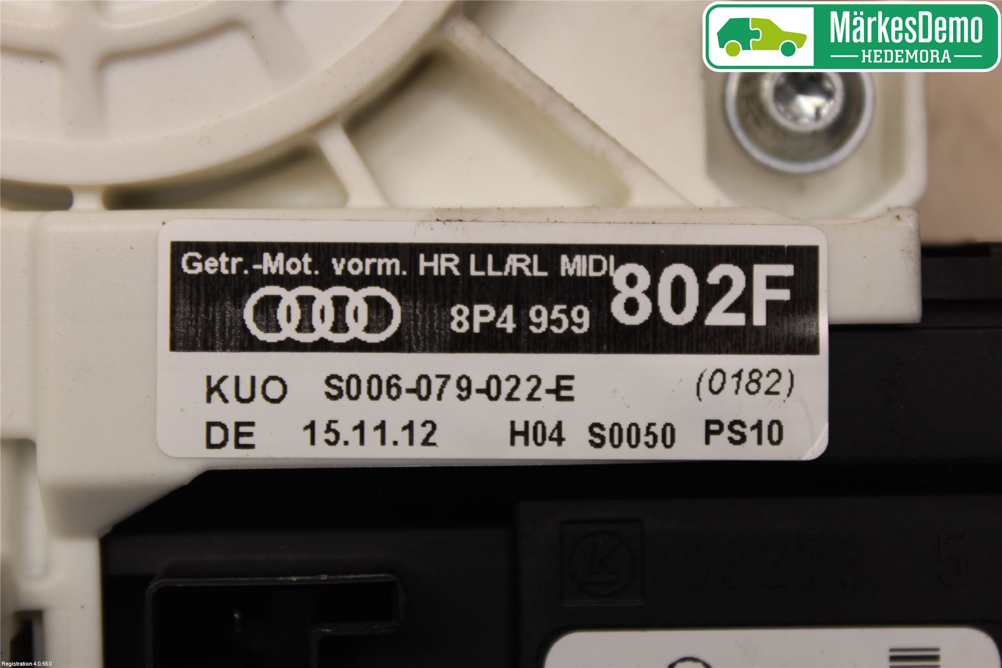 Audi A3/S3 05-13 Fönsterhiss El Kompl