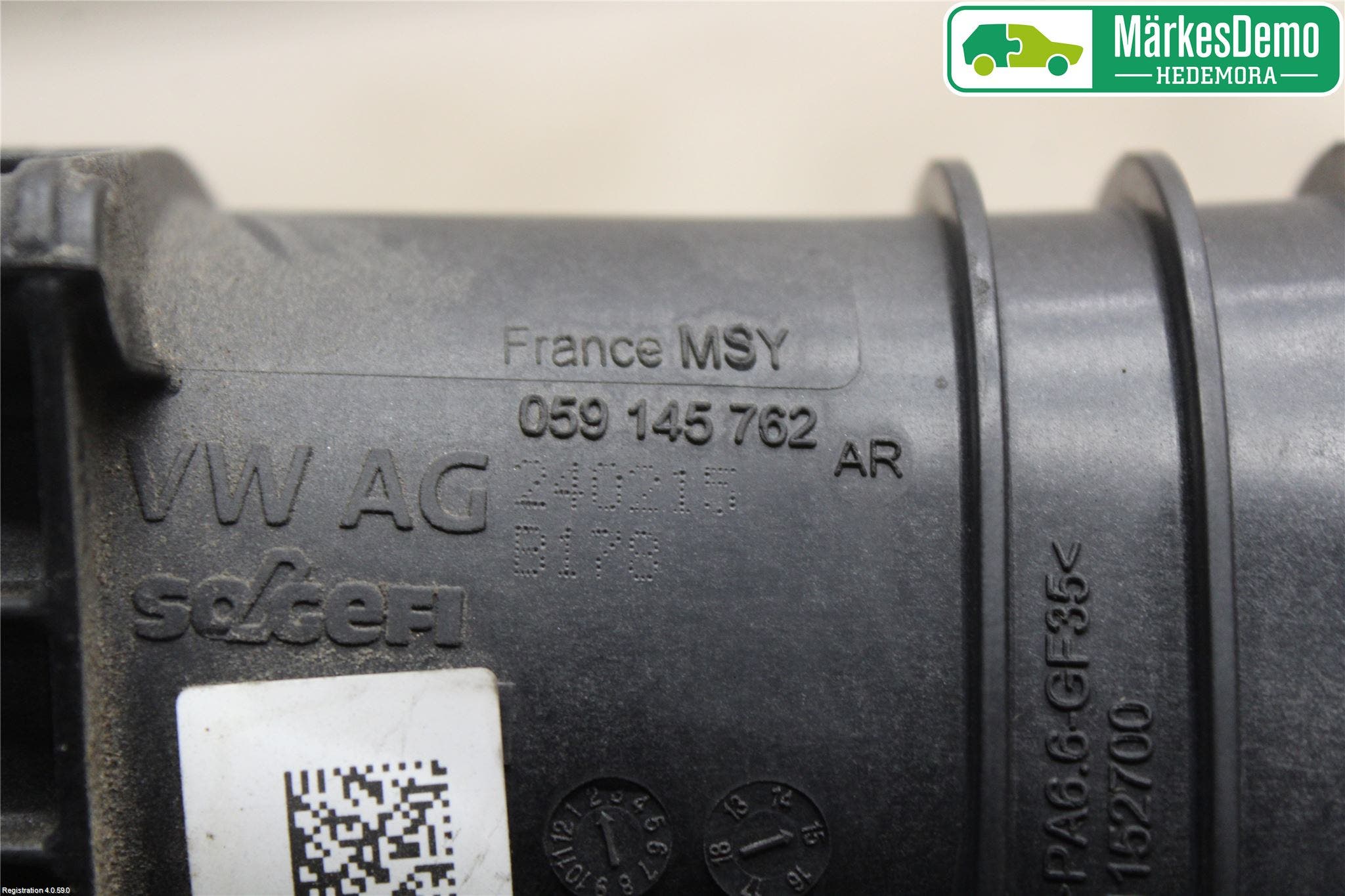 Audi A6/S6 4G 11-18 Laddluft-Intercoolerrör