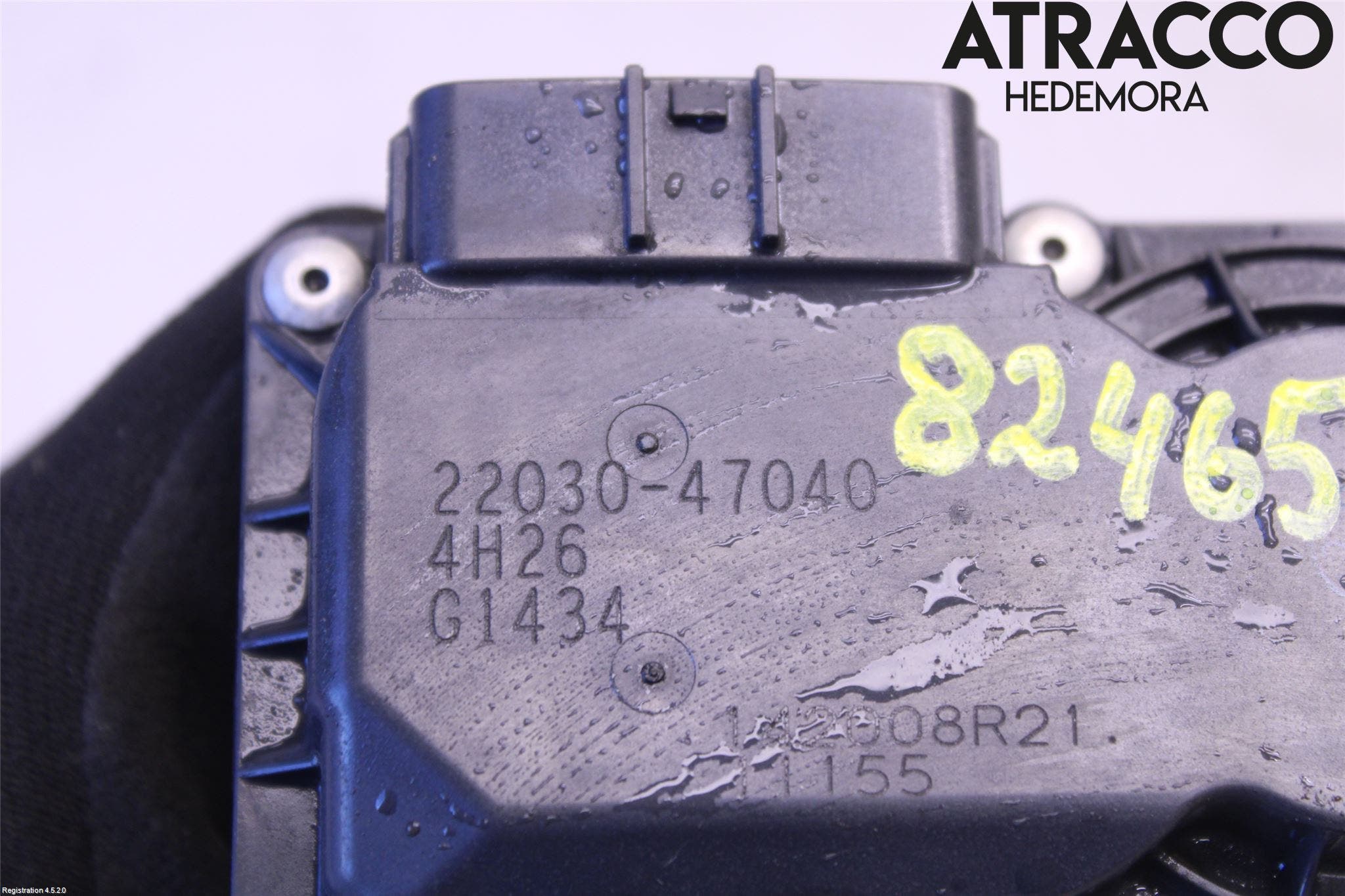 Toyota YARIS XP130 15-20 Injspjällhus