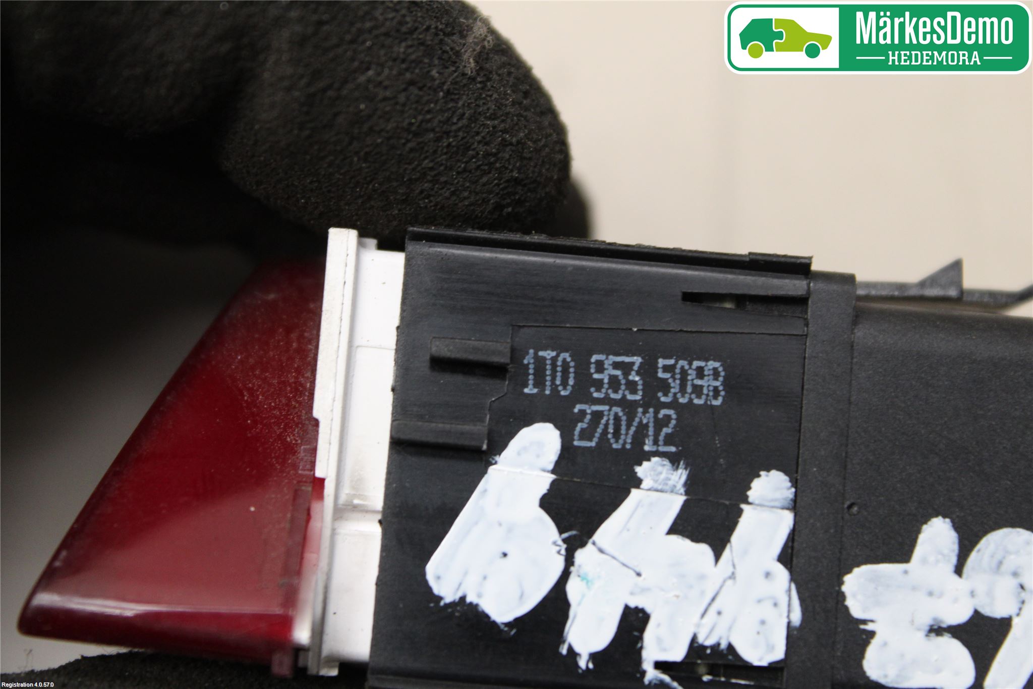 Volkswagen VW CADDY 11-15 Strömställare Varnings