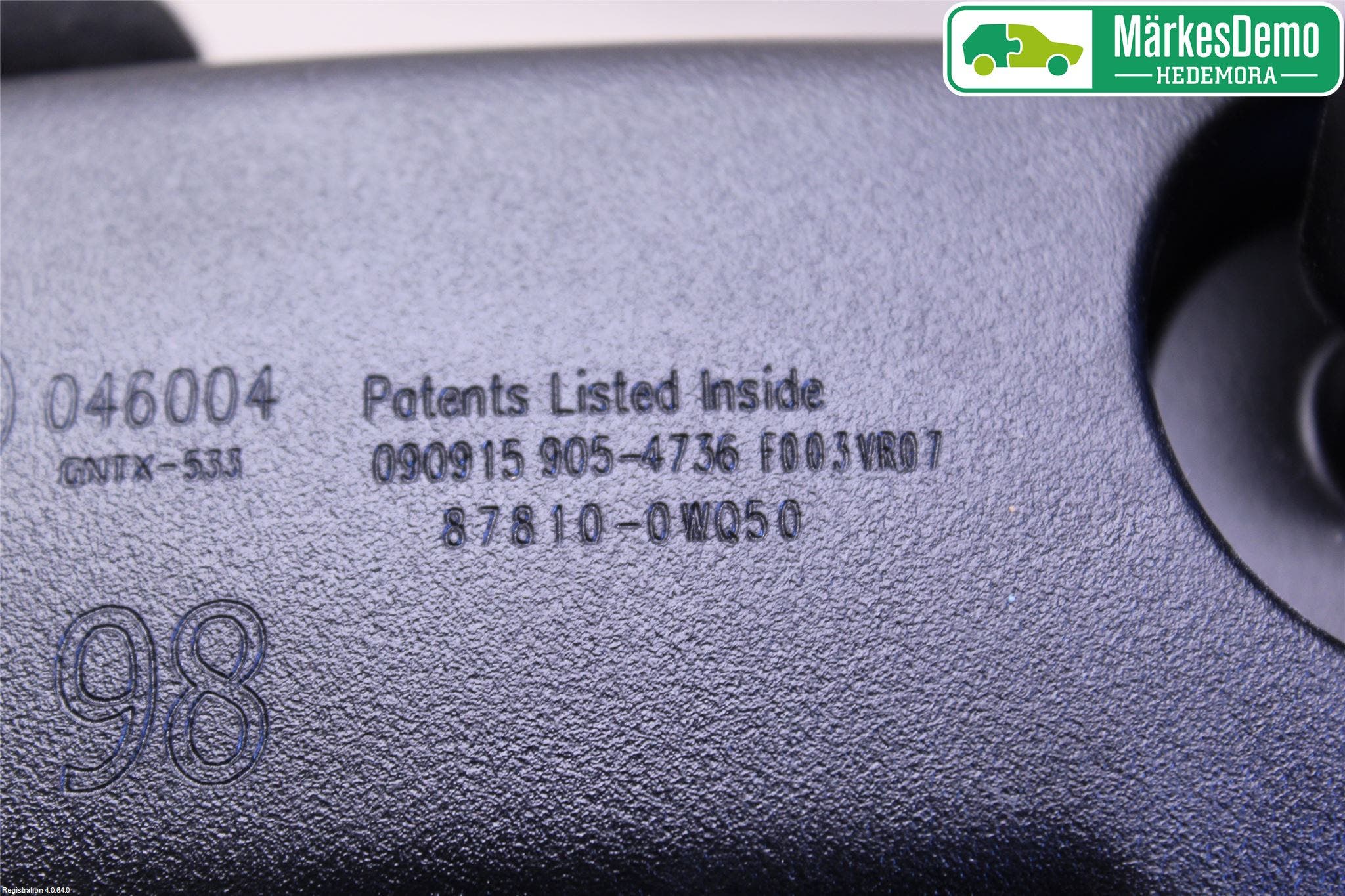 Toyota AURIS 13-19 Spegel Invändig El