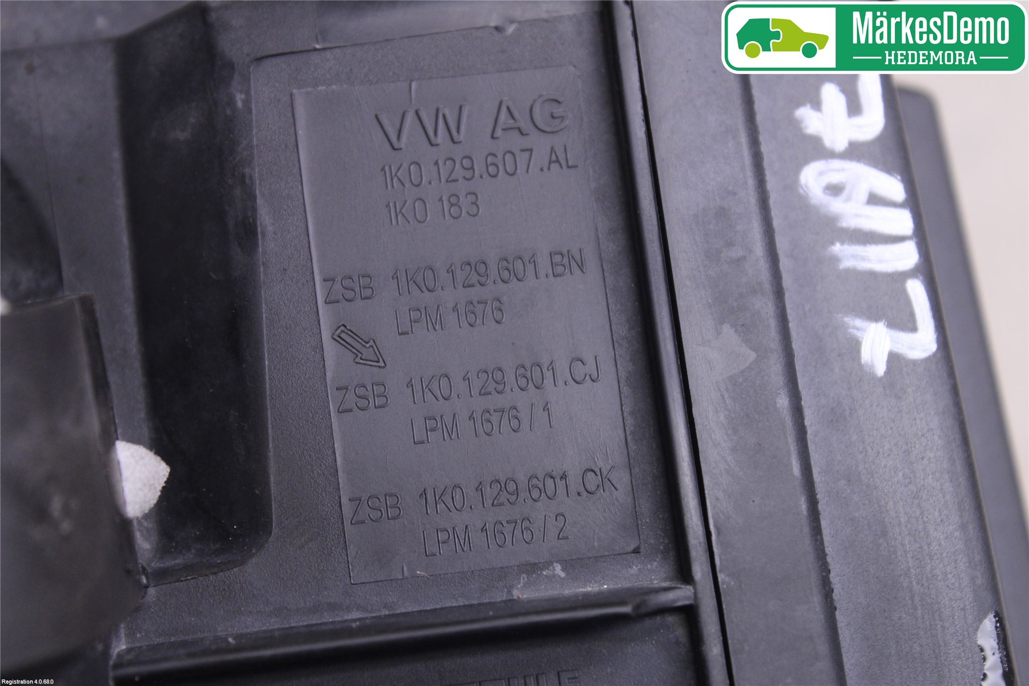 Volkswagen VW GOLF VI 09-13 Luftrenare