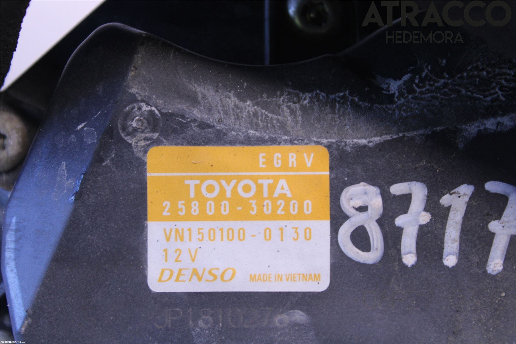 Toyota HILUX 05-16 Egr Ventil