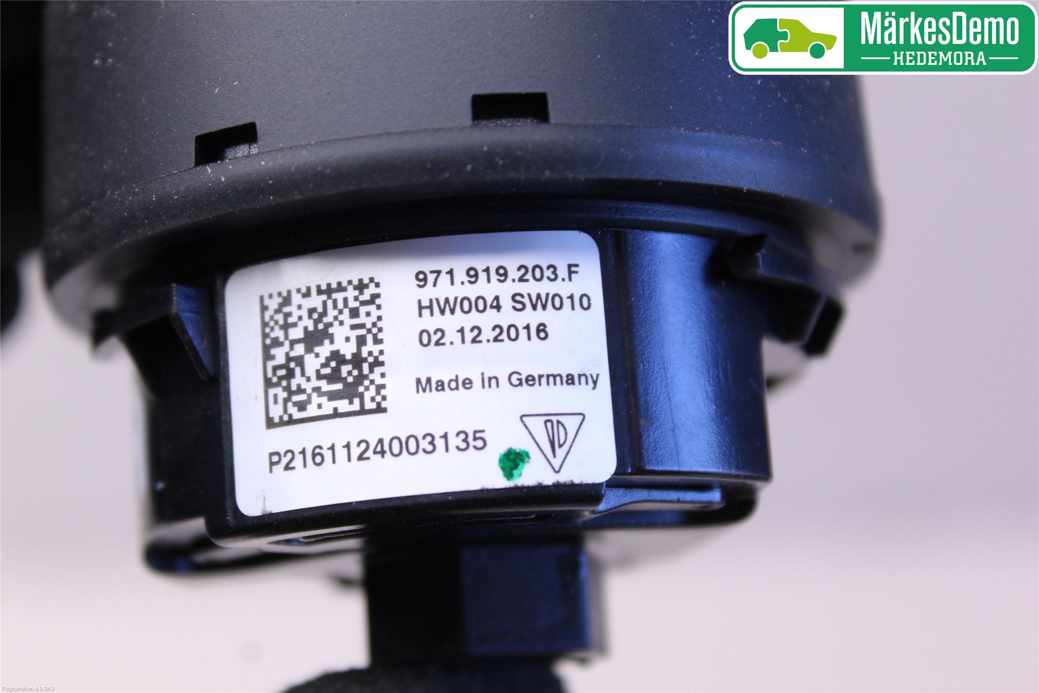 Porsche PANAMERA 09- Instrument Klocka