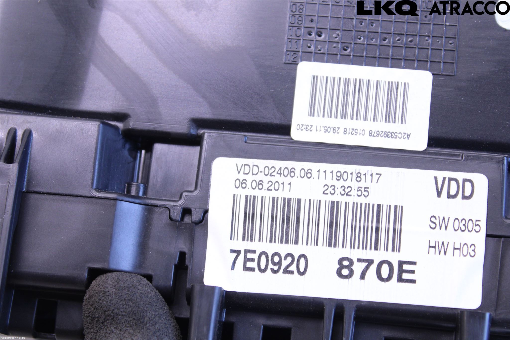 Volkswagen VW TRANSP/CARAVELLE (T5) 04-15 Instrument Komb
