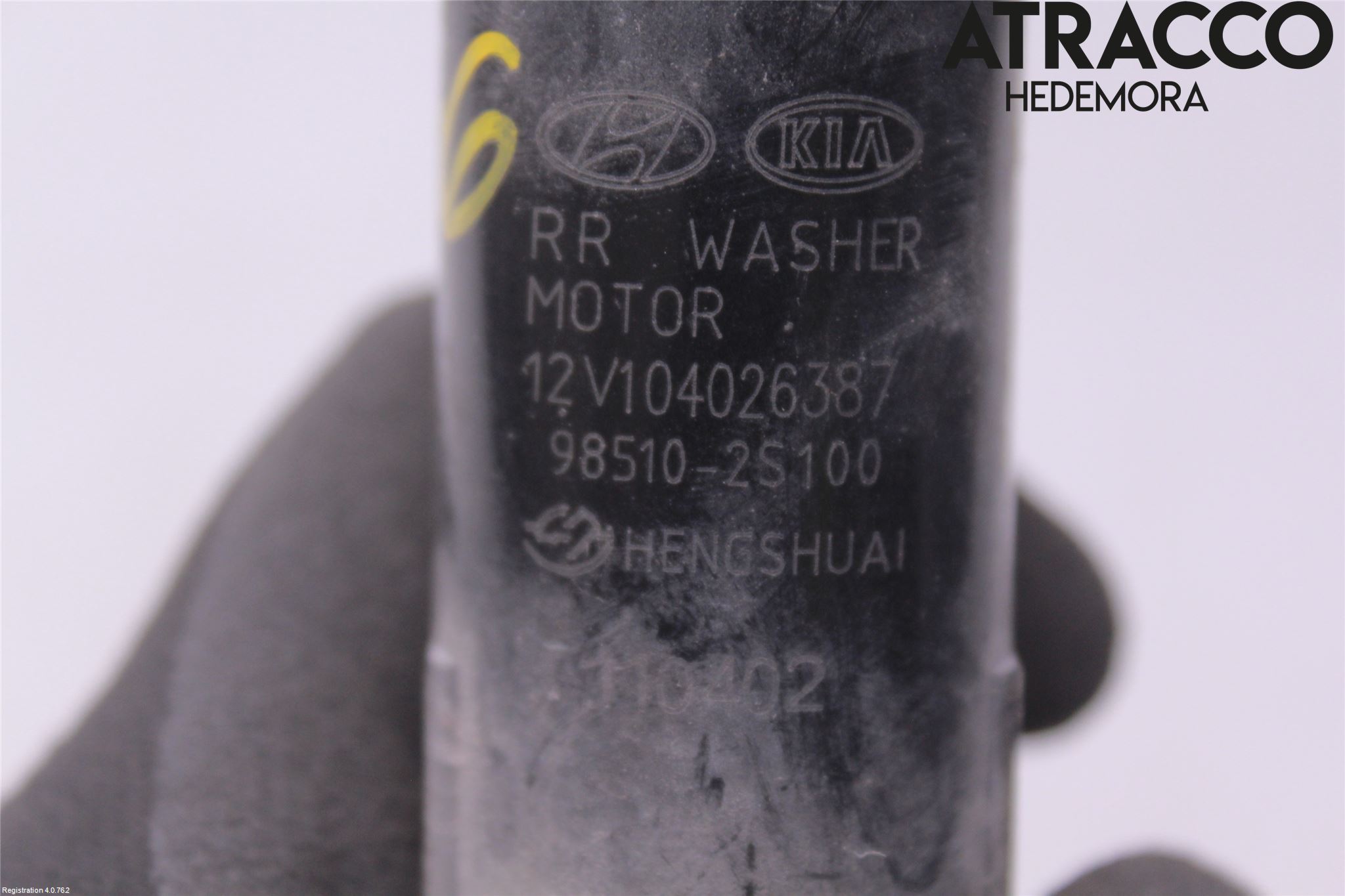 Kia SPORTAGE (SL) 11-15 Spolarpump Baklucka
