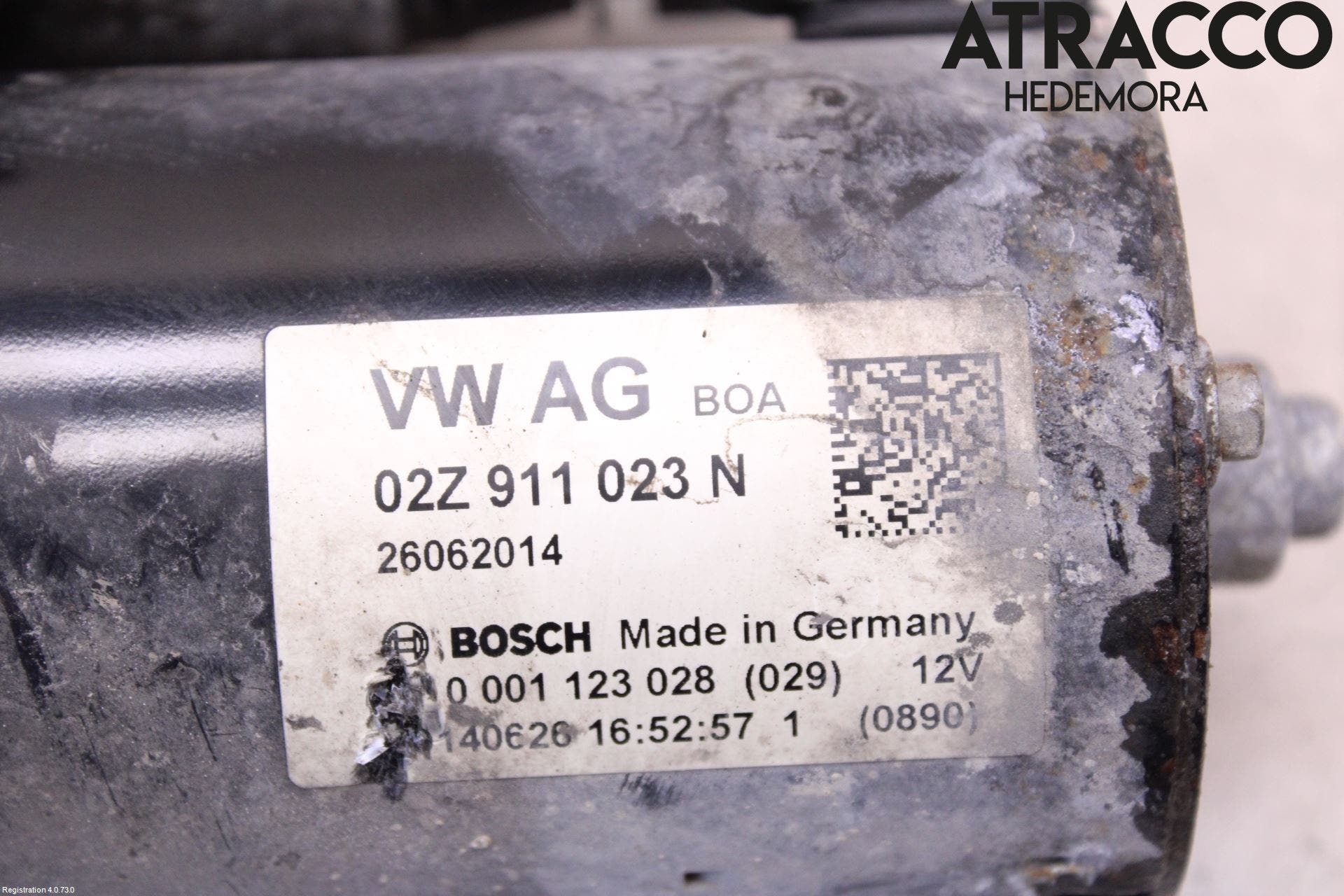 Volkswagen VW CADDY 11-15 Startmotor Diesel