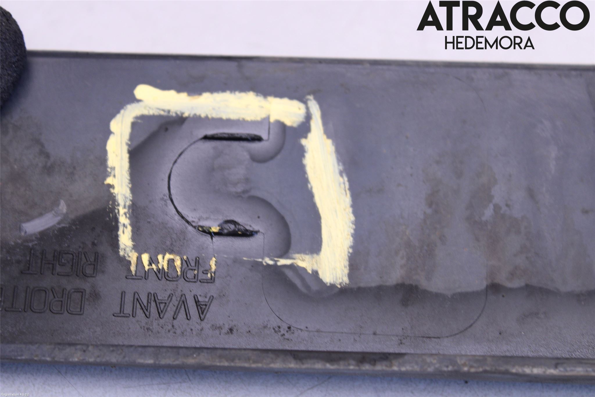 Citroen C4 CACTUS 14-20 Dörr Dekorlist Fram Hö