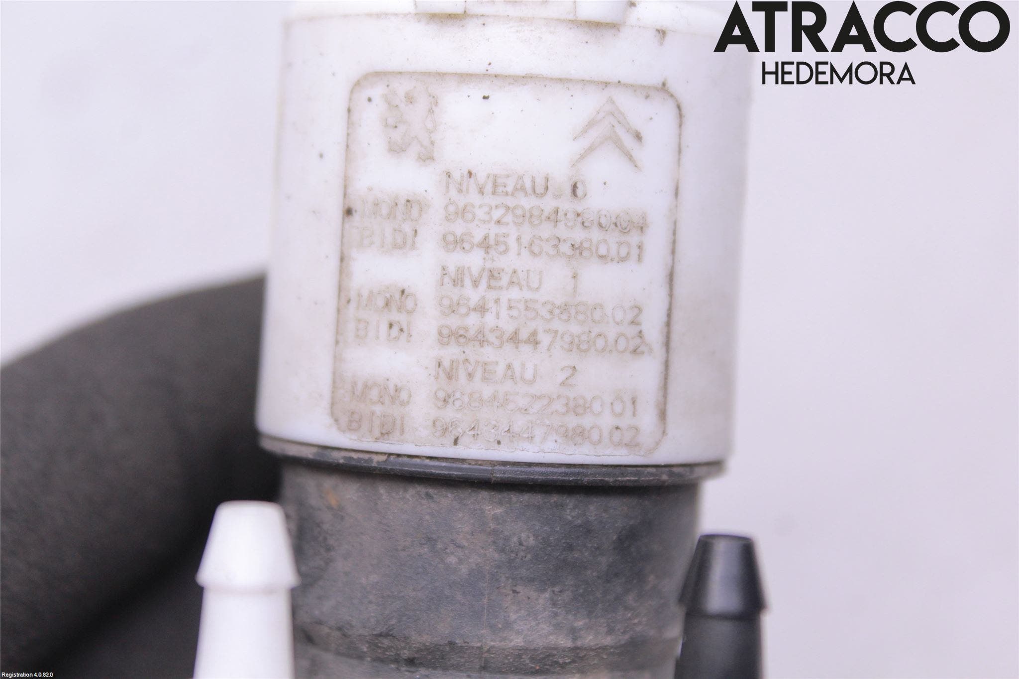 Peugeot 308 08-13 Spolarpump Vindruta