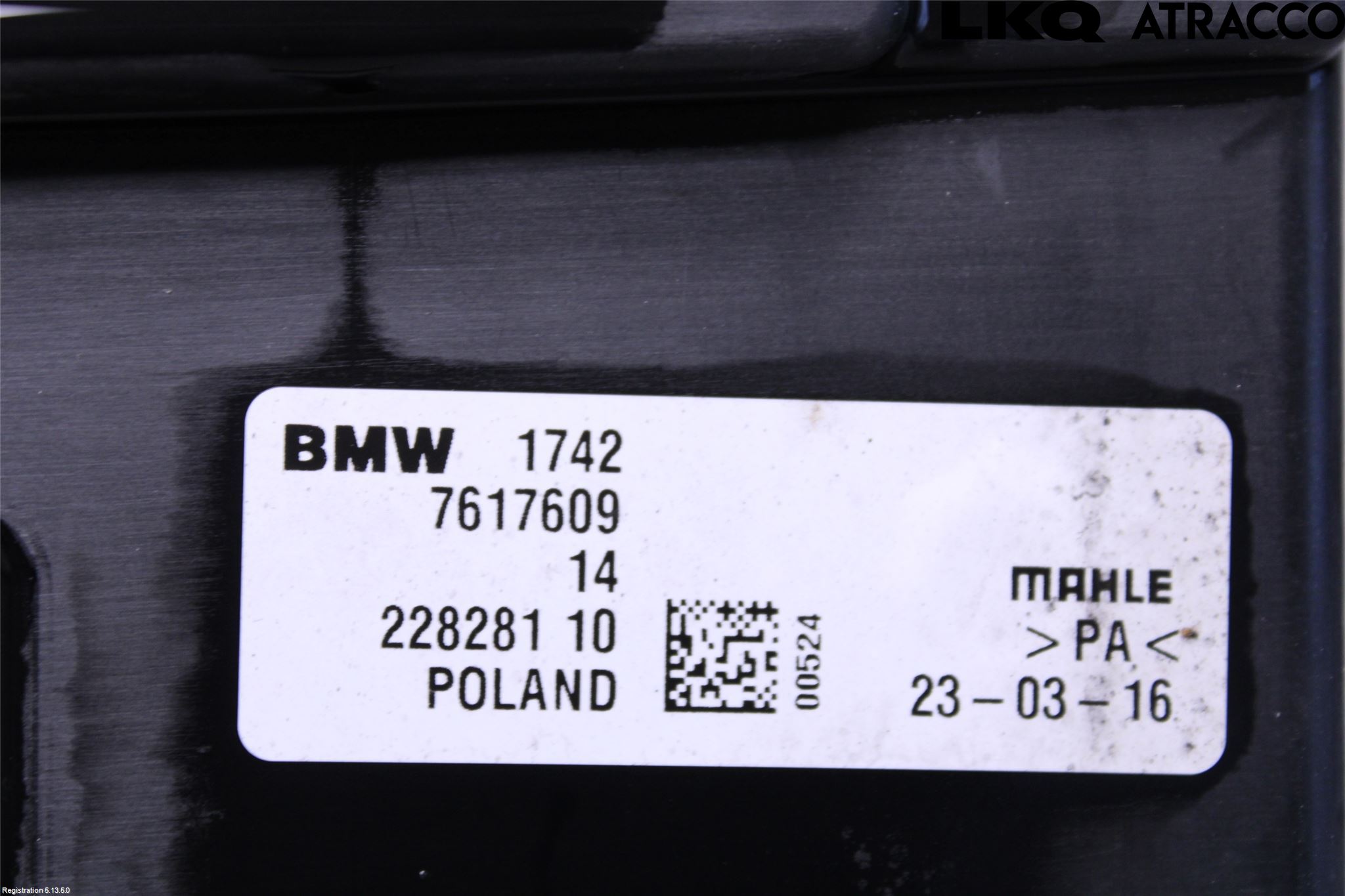Mini ONE/COOPER 3DR F56 14-24 Kylfläkt El