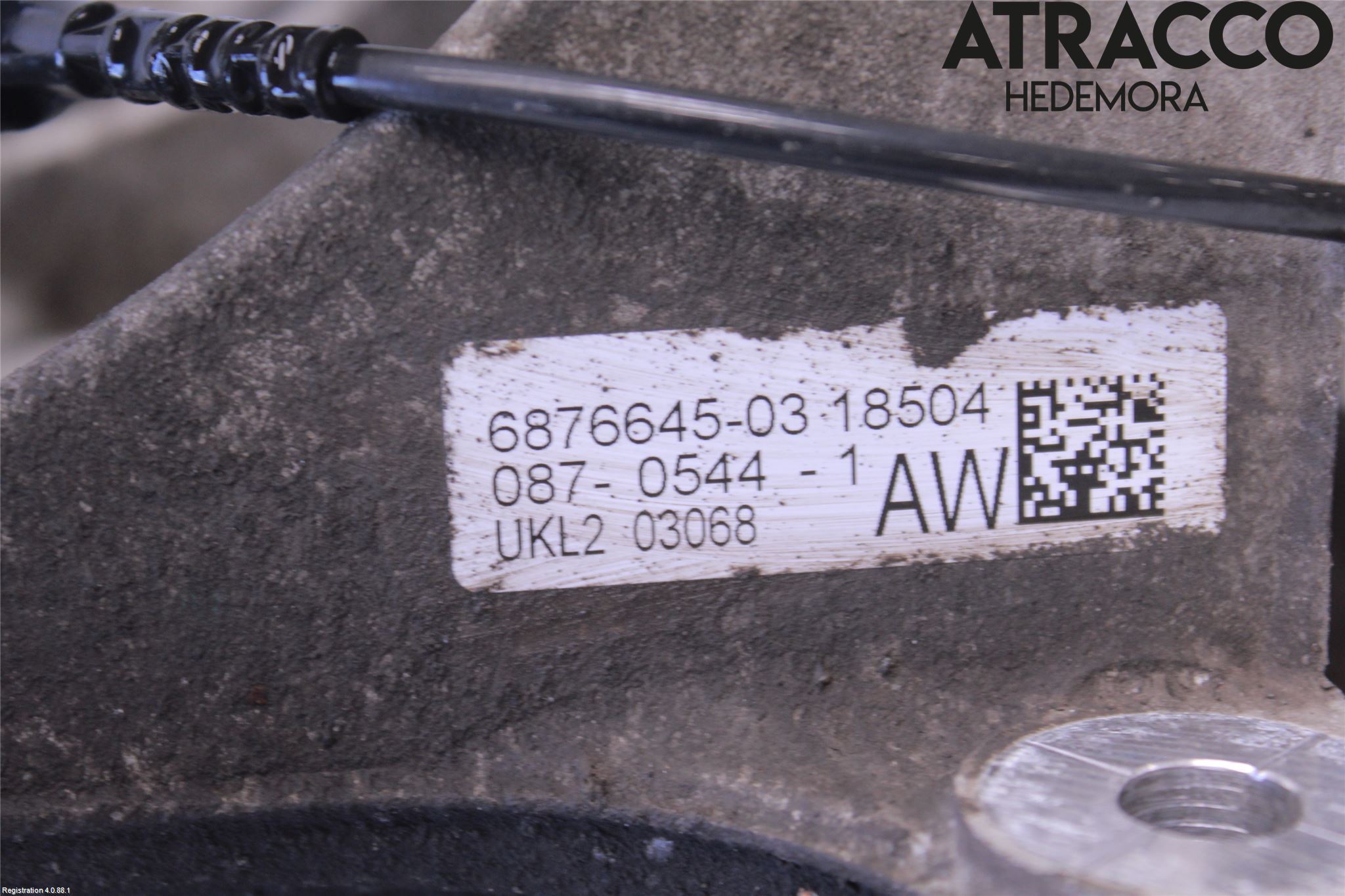 BMW X1 F48 15-22 Styrspindel Lagerhus Vä