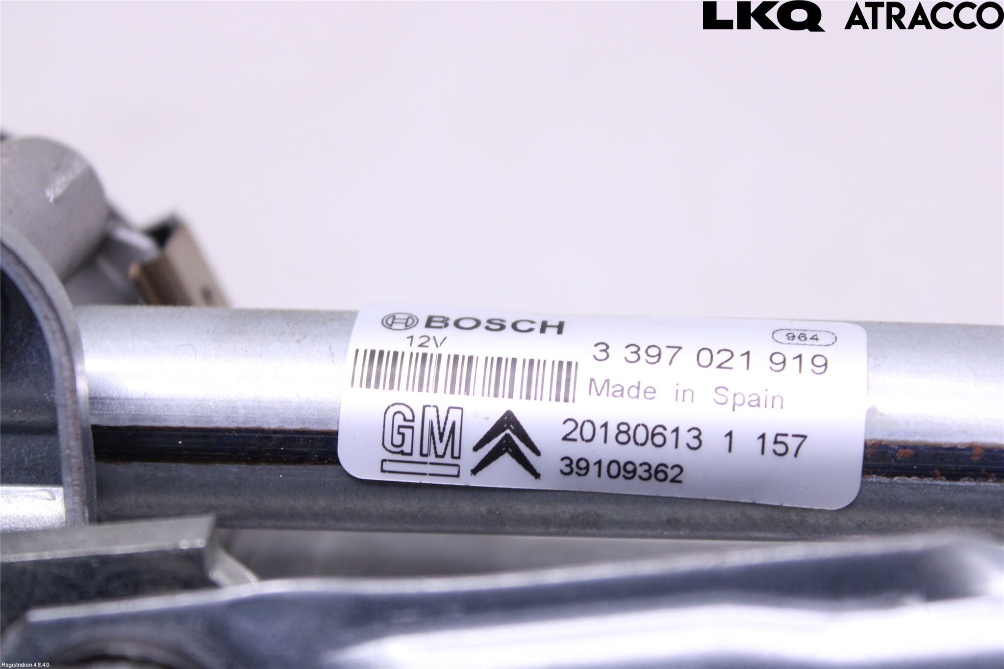 Citroen C4 GRAND PICASSO 14-18 Torkarmekanism Vindruta