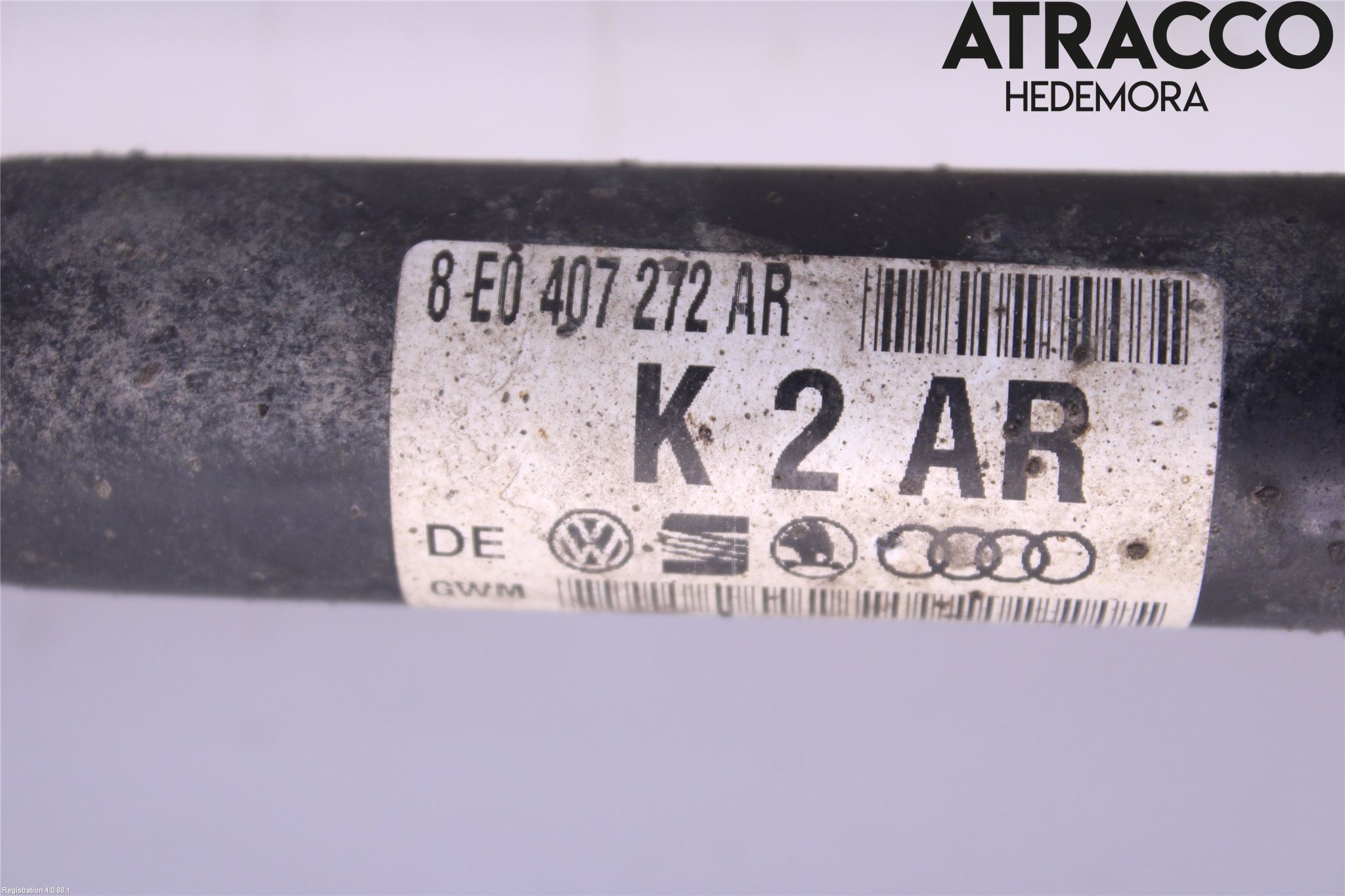 Audi A4/S4 05-07 Drivaxel Fram Höger