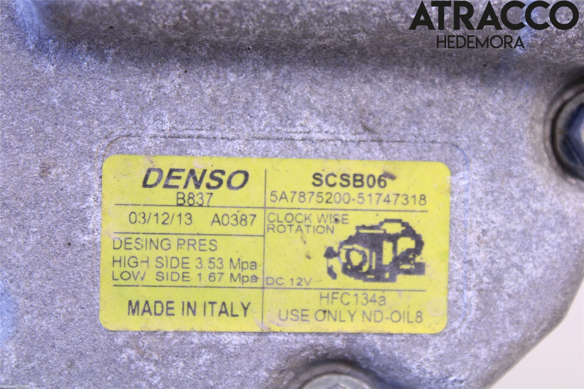 Fiat PANDA 12- Ac Kompressor