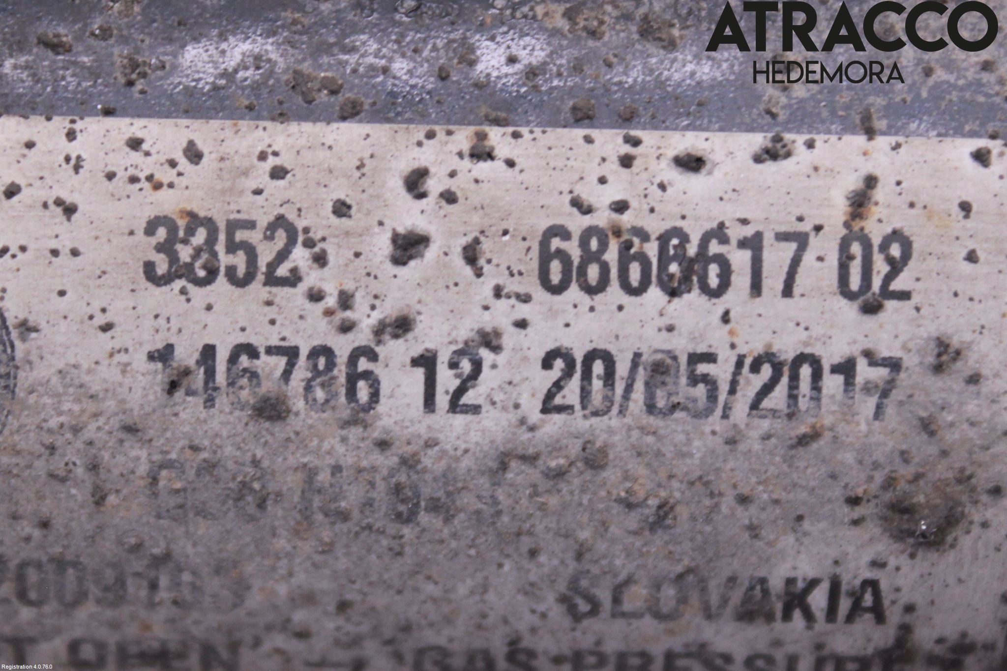 BMW 5 G30/G31/F90 17-23 Fjäderben Bak Vänster