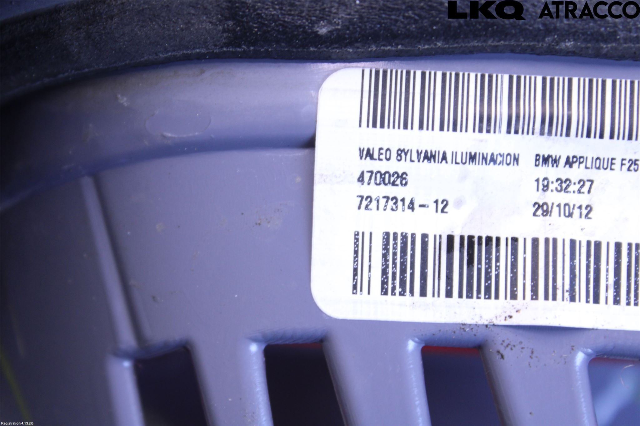 BMW X3 F25 10-17 Bakljus Lucka Hö