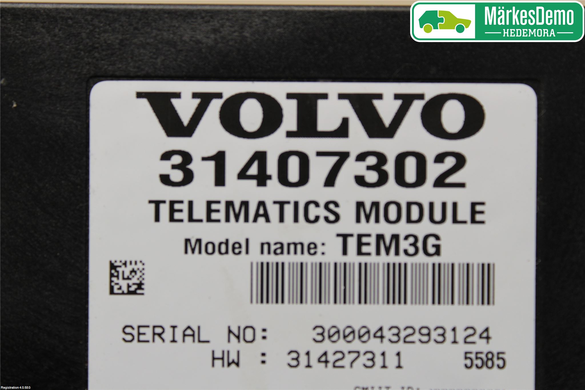 Volvo V60 14-18 Styrenhet Övrigt