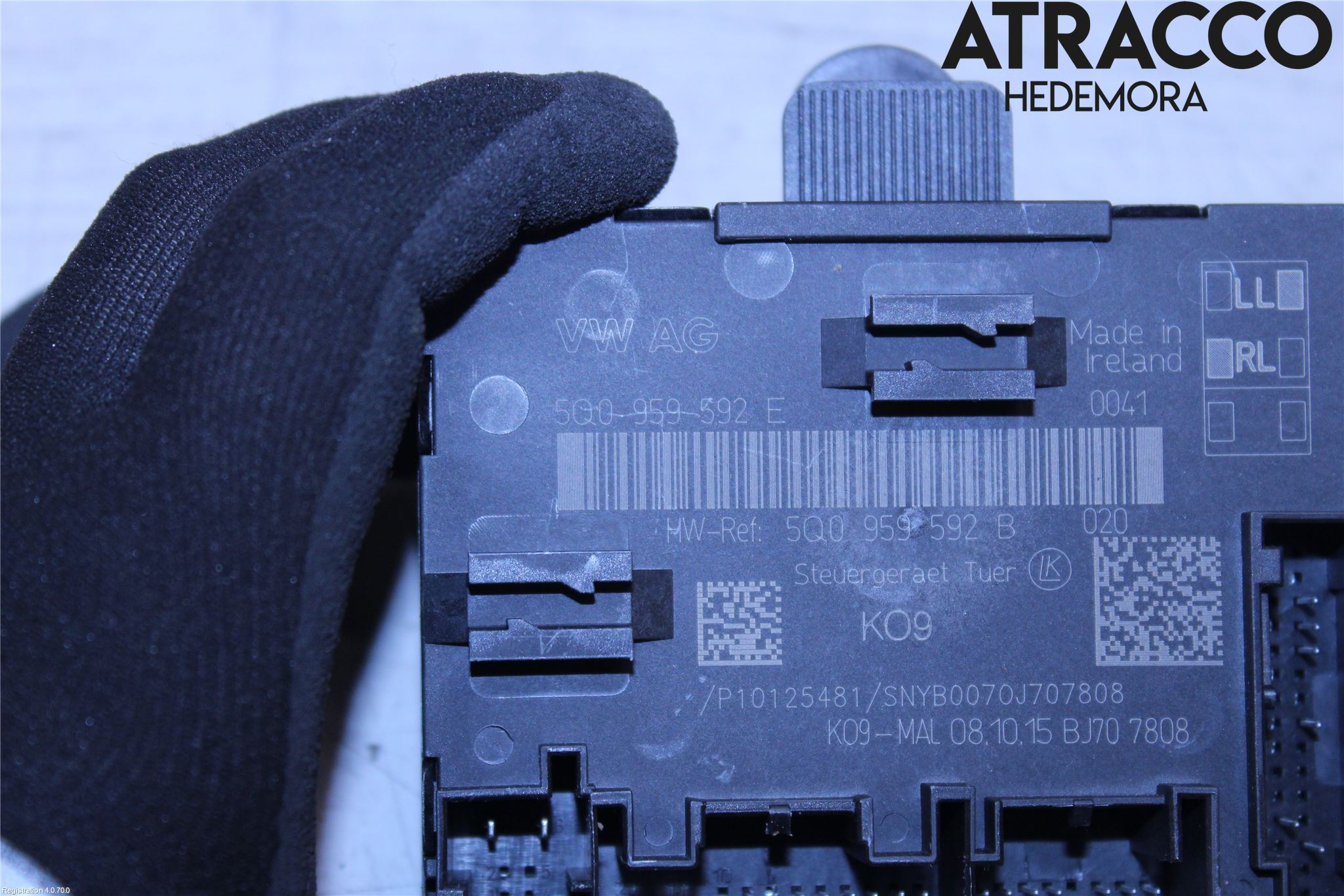 Volkswagen VW GOLF / E-GOLF VII 13-20 Styrenhet Dörr