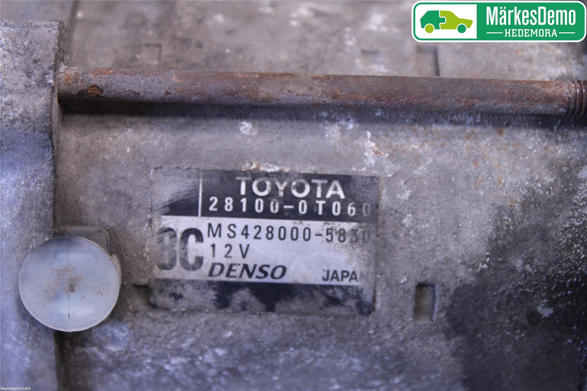 Toyota AVENSIS 09-15 Startmotor