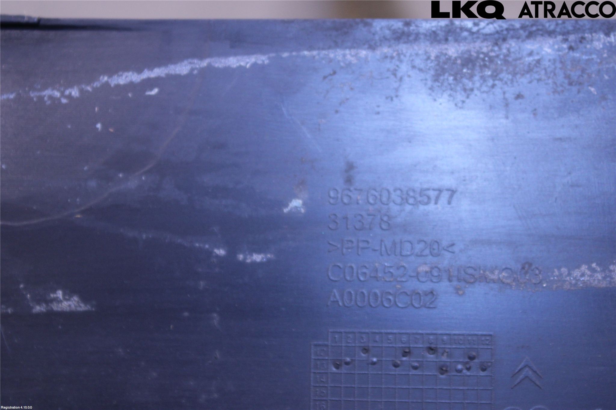 Citroen C4 GRAND PICASSO 14-18 Täckplast Front