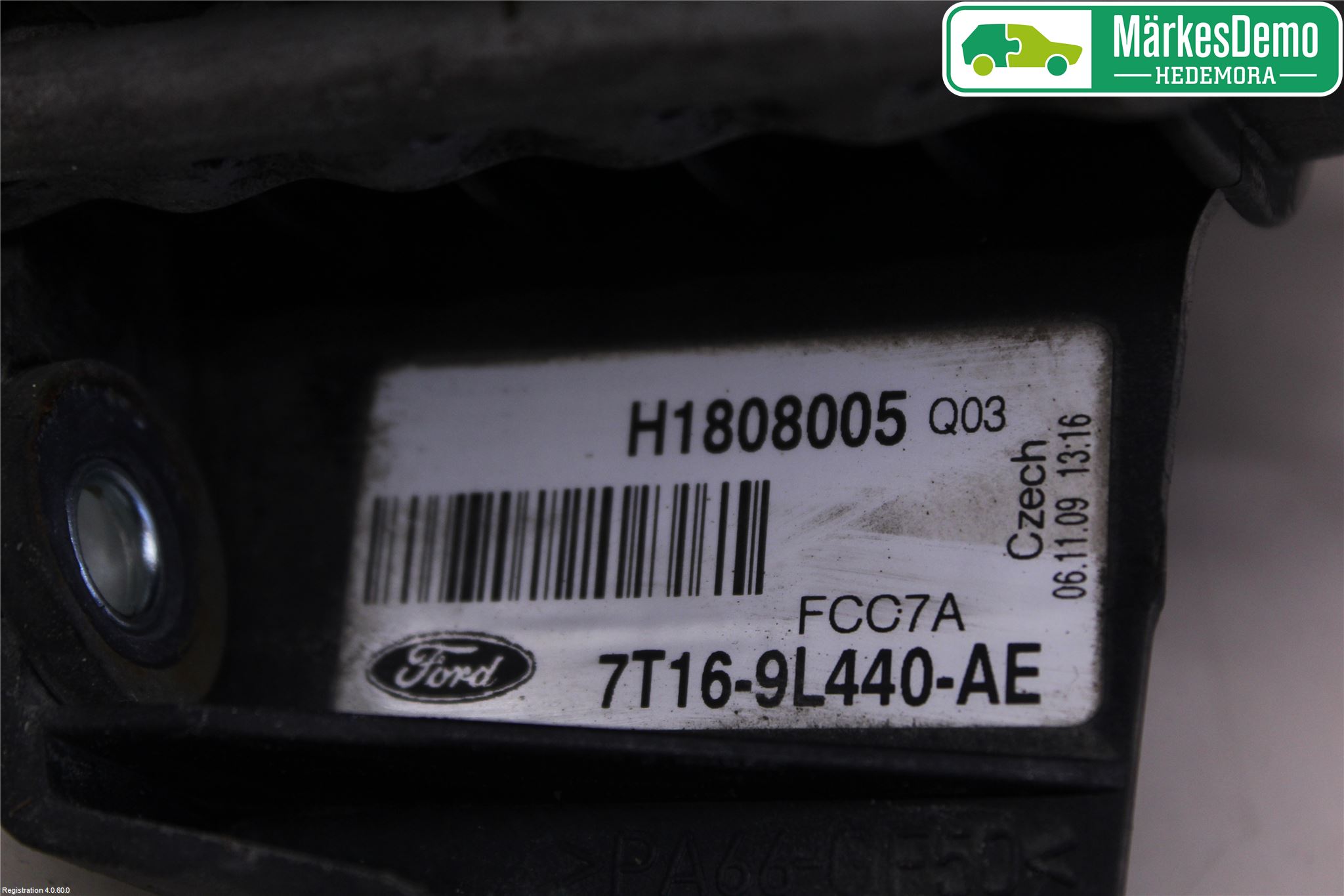 Ford TRANSIT CONNECT 03-08 Laddluft-Intercooler Kyl