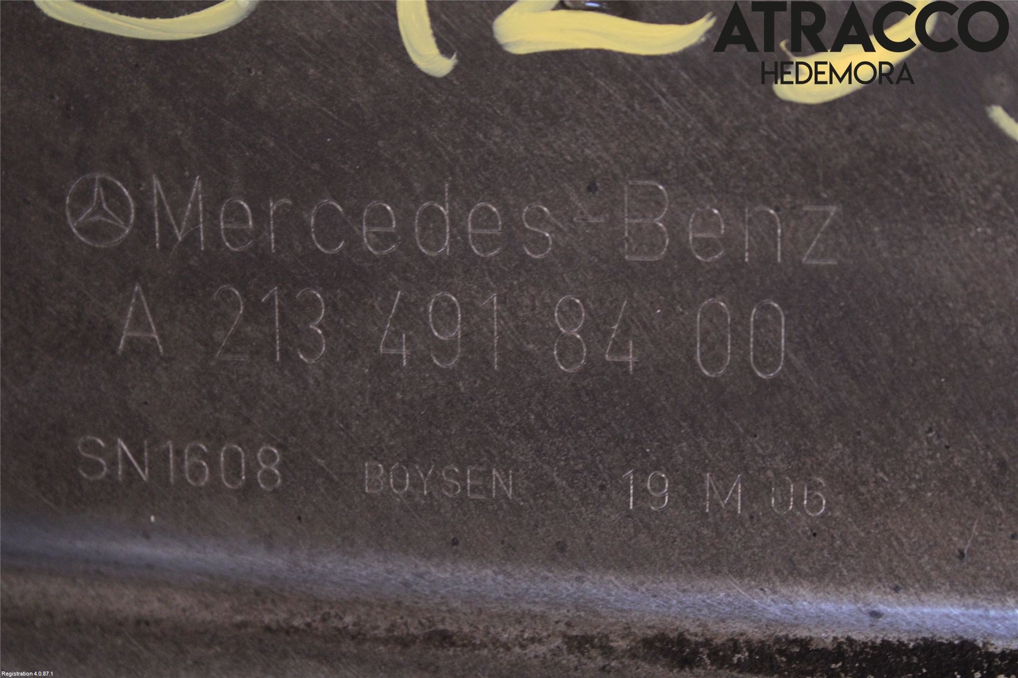 Mercedes-Benz MB C-KLASS (W205) 14-21 Avgas Bakre Dämpare