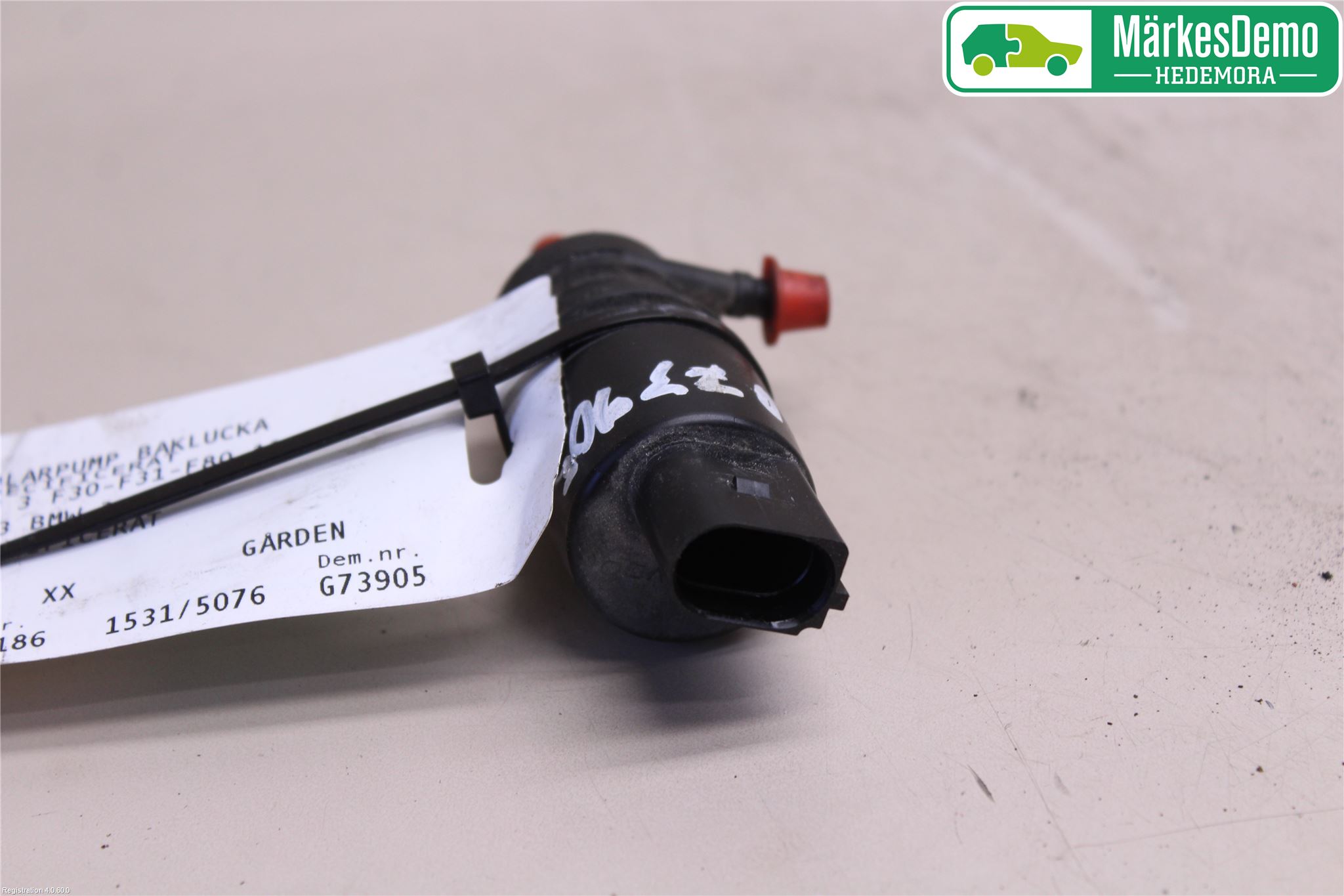 BMW 3 F30/F31/F80 12-19 Spolarpump Baklucka