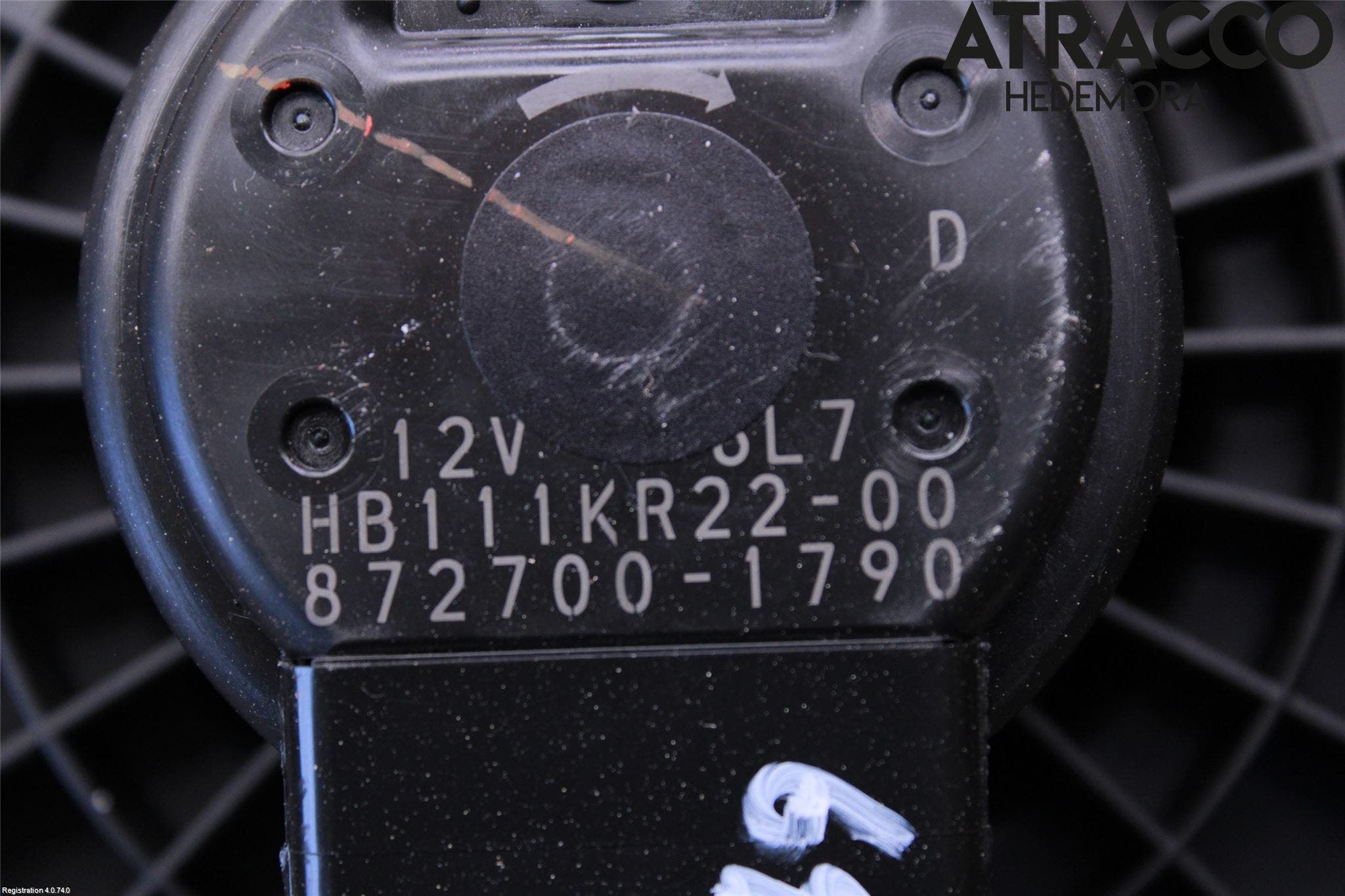 Mazda CX-3 Ac Värmefläkt