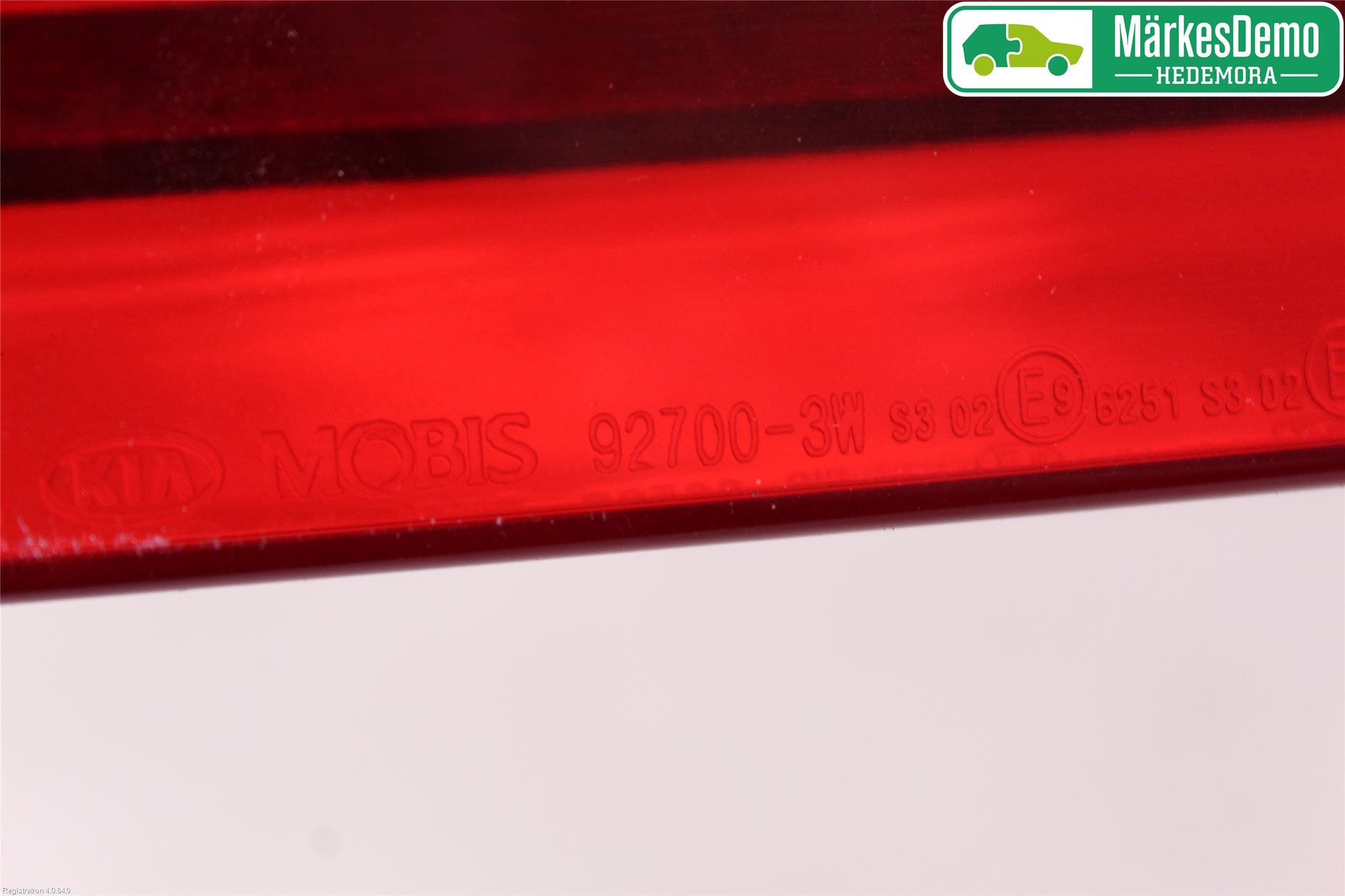 Kia SPORTAGE (SL) 11-15 Bromsljus Bakruta