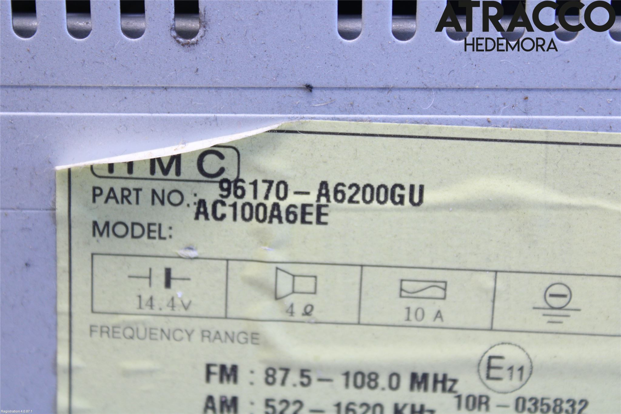 Hyundai i30 GD 13-17 Cd Radio - Multimediapanel