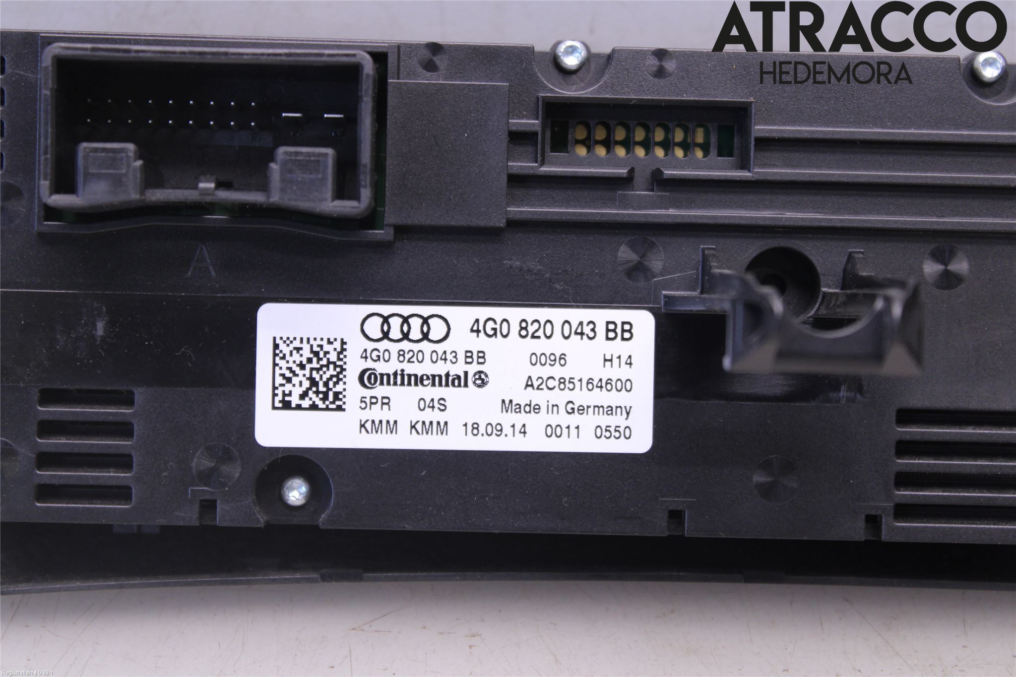 Audi A6/S6 4G 11-18 Ac Styrenhet Ac Manöveren