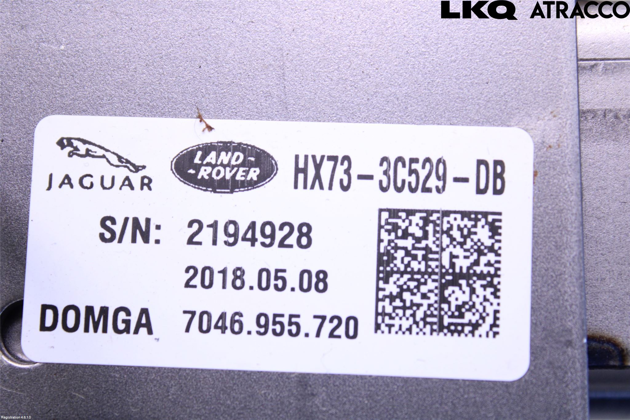 Landrover RANGE ROVER VELAR (L560) 17- Rattaxelagg Med Inb Servo