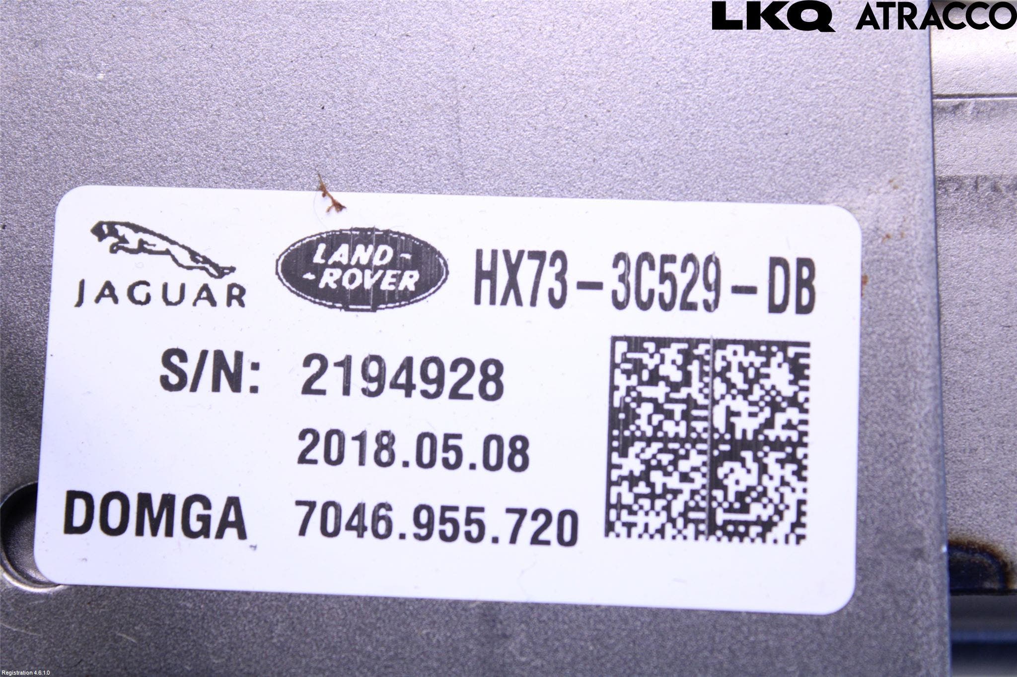 Landrover RANGE ROVER VELAR (L560) 17- Rattaxelagg Med Inb Servo