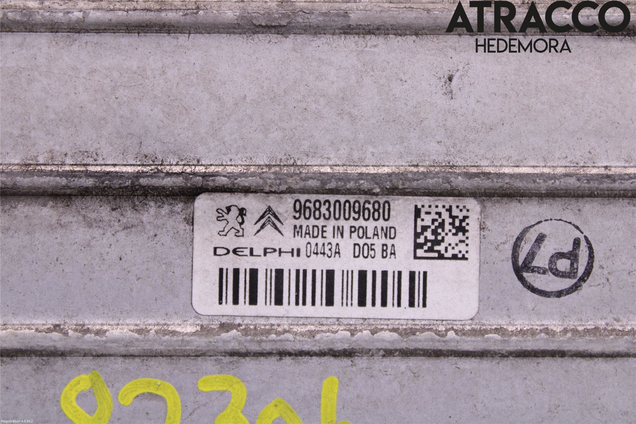 Peugeot 508 11-18 Laddluft-Intercooler Kyl