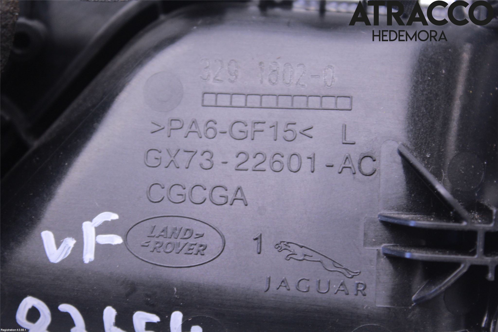 Jaguar F-PACE Dörrhandtag Inre Vä