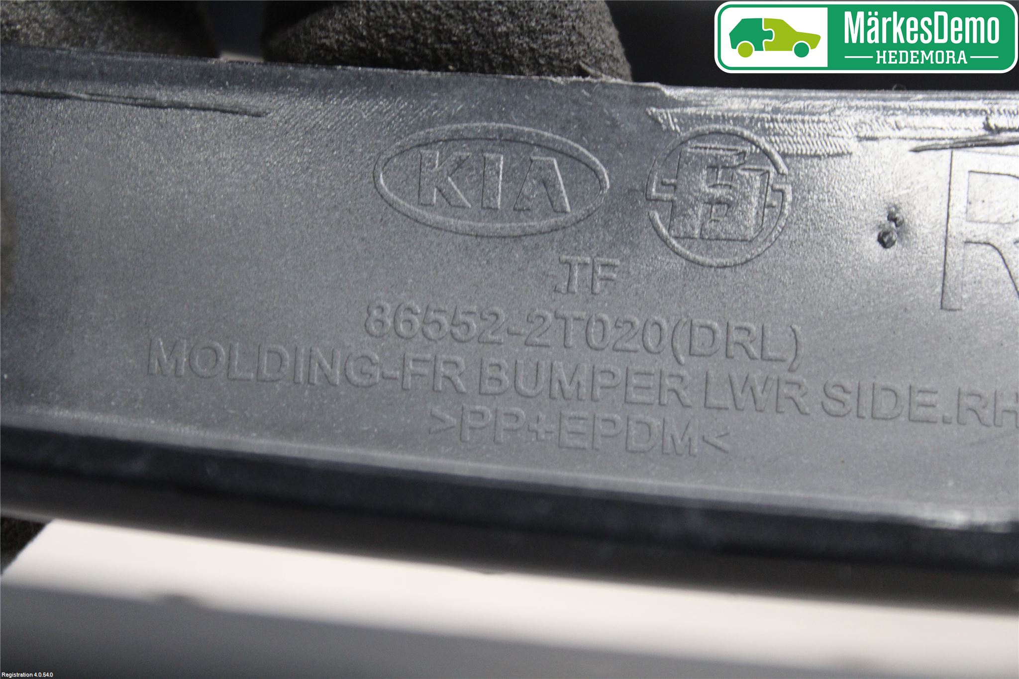 Kia OPTIMA 00-15 Dimljussarg Fram