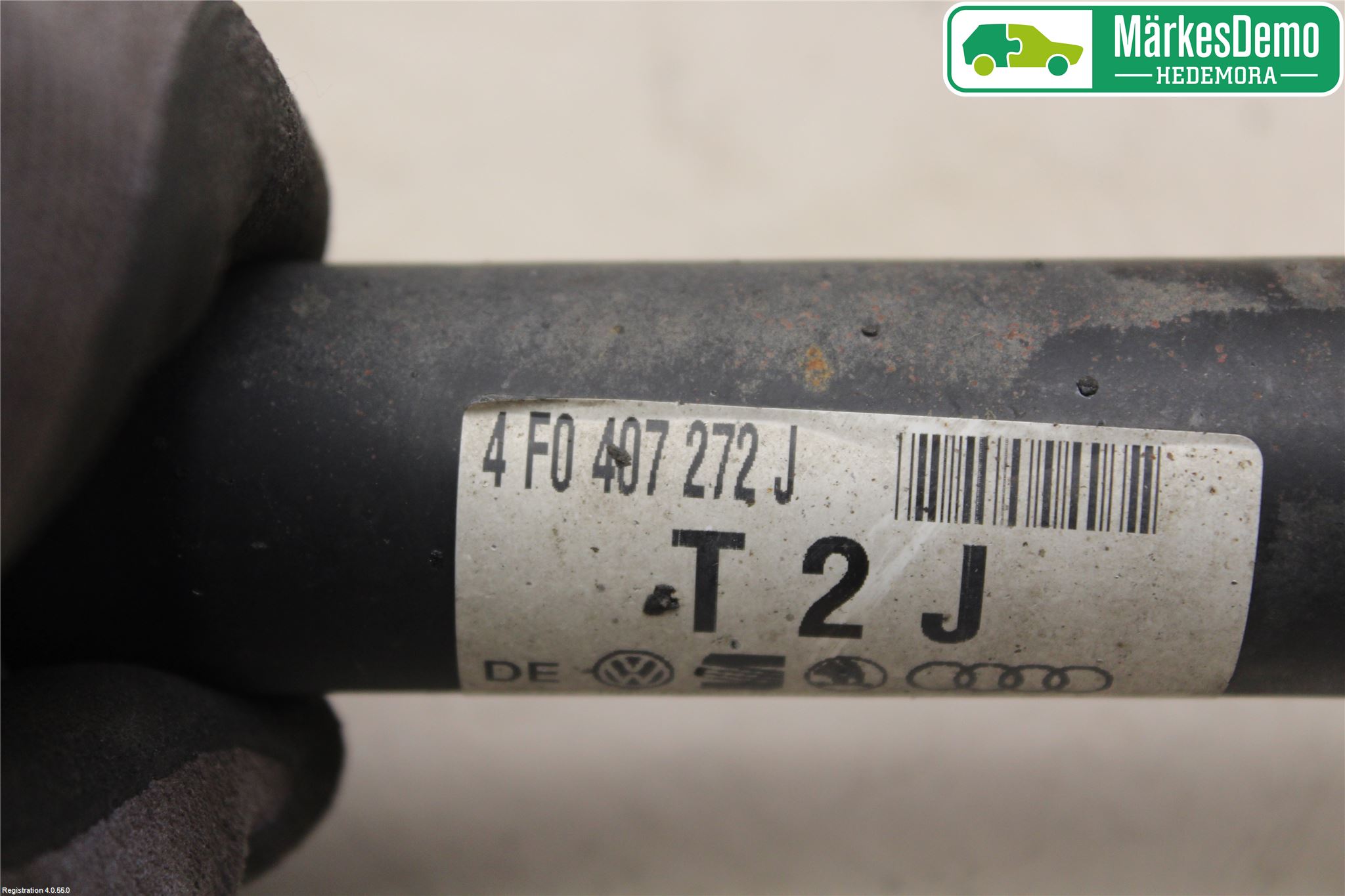 Audi A6/S6     05-11 Drivaxel Fram Höger