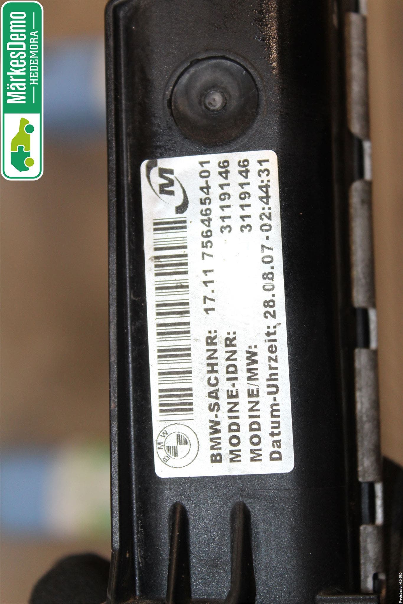 BMW 3 E90/91 SED/TOU 05-12 Kylare Aut