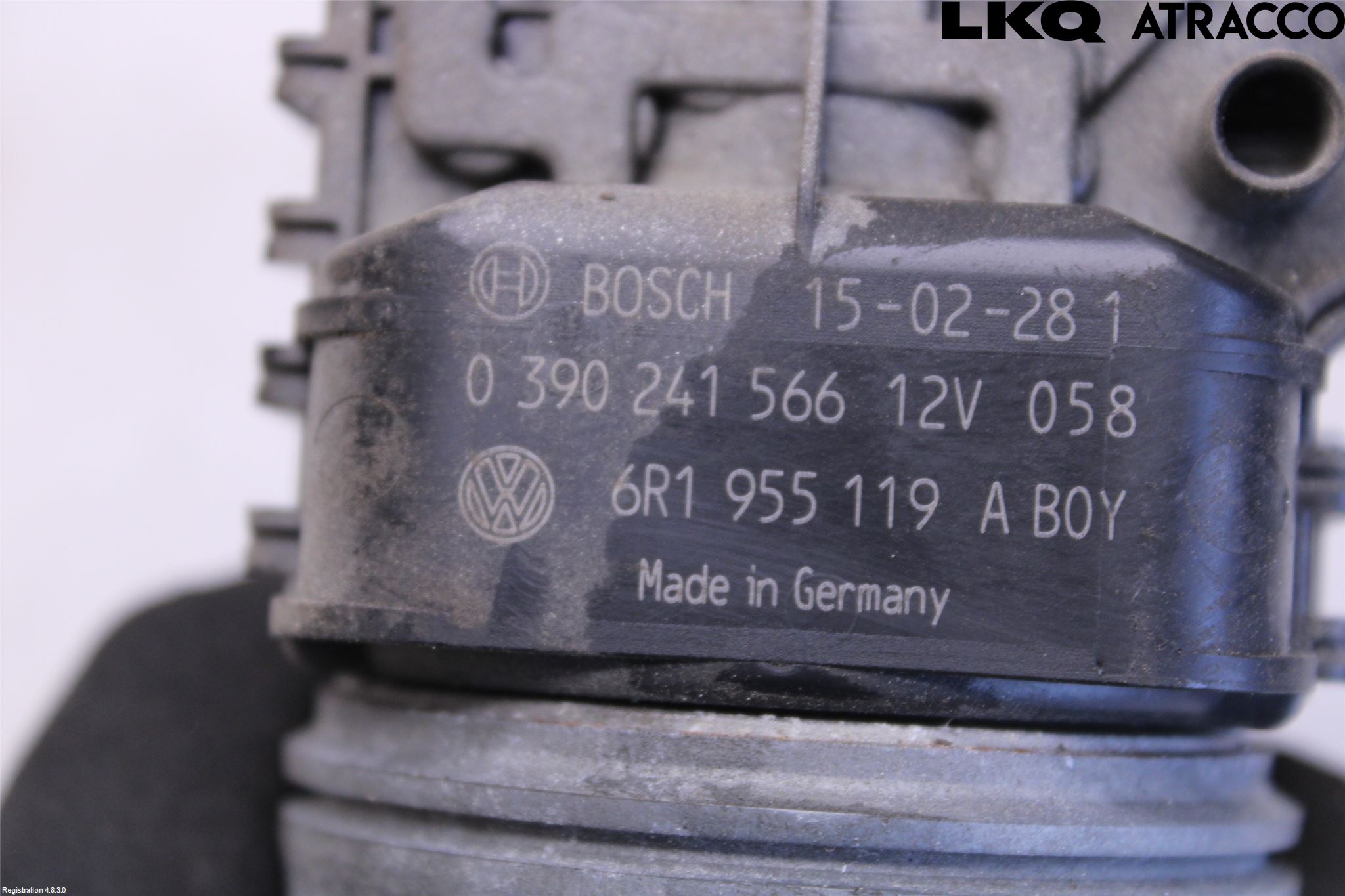 Volkswagen VW UP! / E-UP! Torkarmotor Vindruta