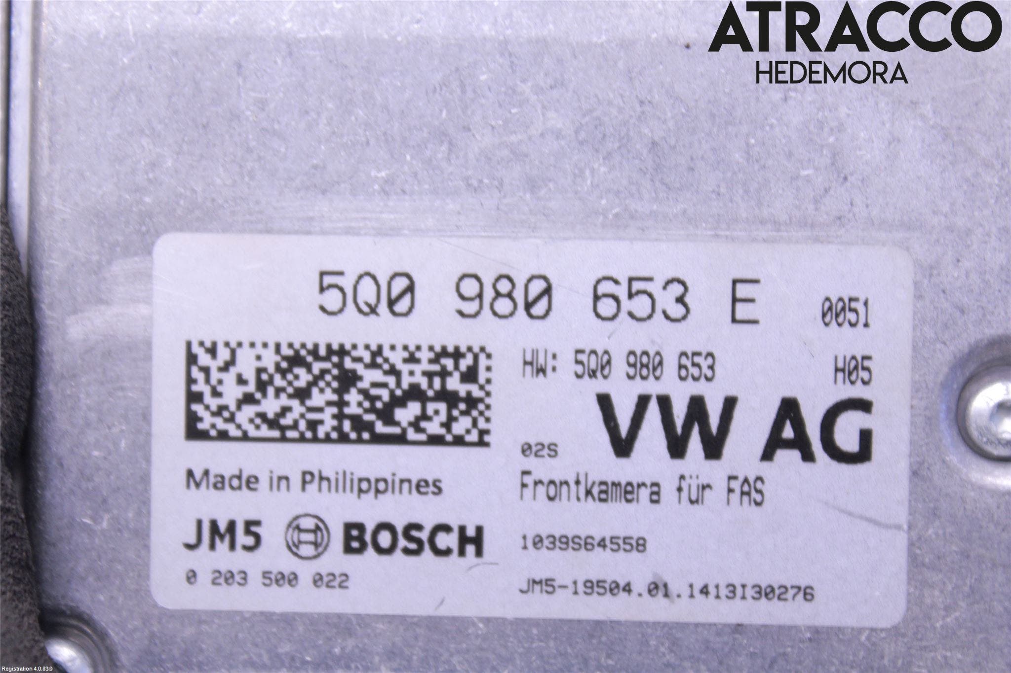 Volkswagen VW GOLF / E-GOLF VII 13-20 Sensor Aktivt Kollisionsskydd