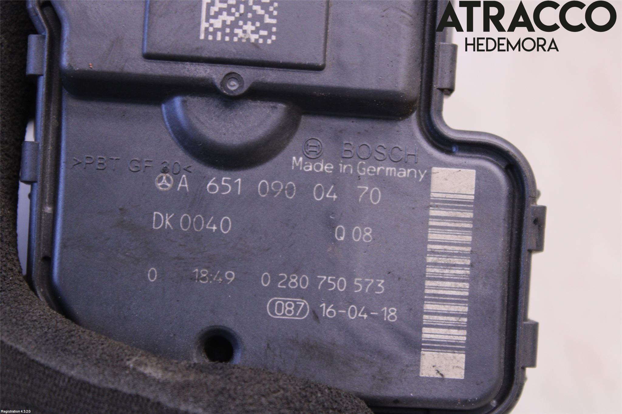 Mercedes-Benz MB CLA-KLASS (C117/X117) 13-19 Injspjällhus