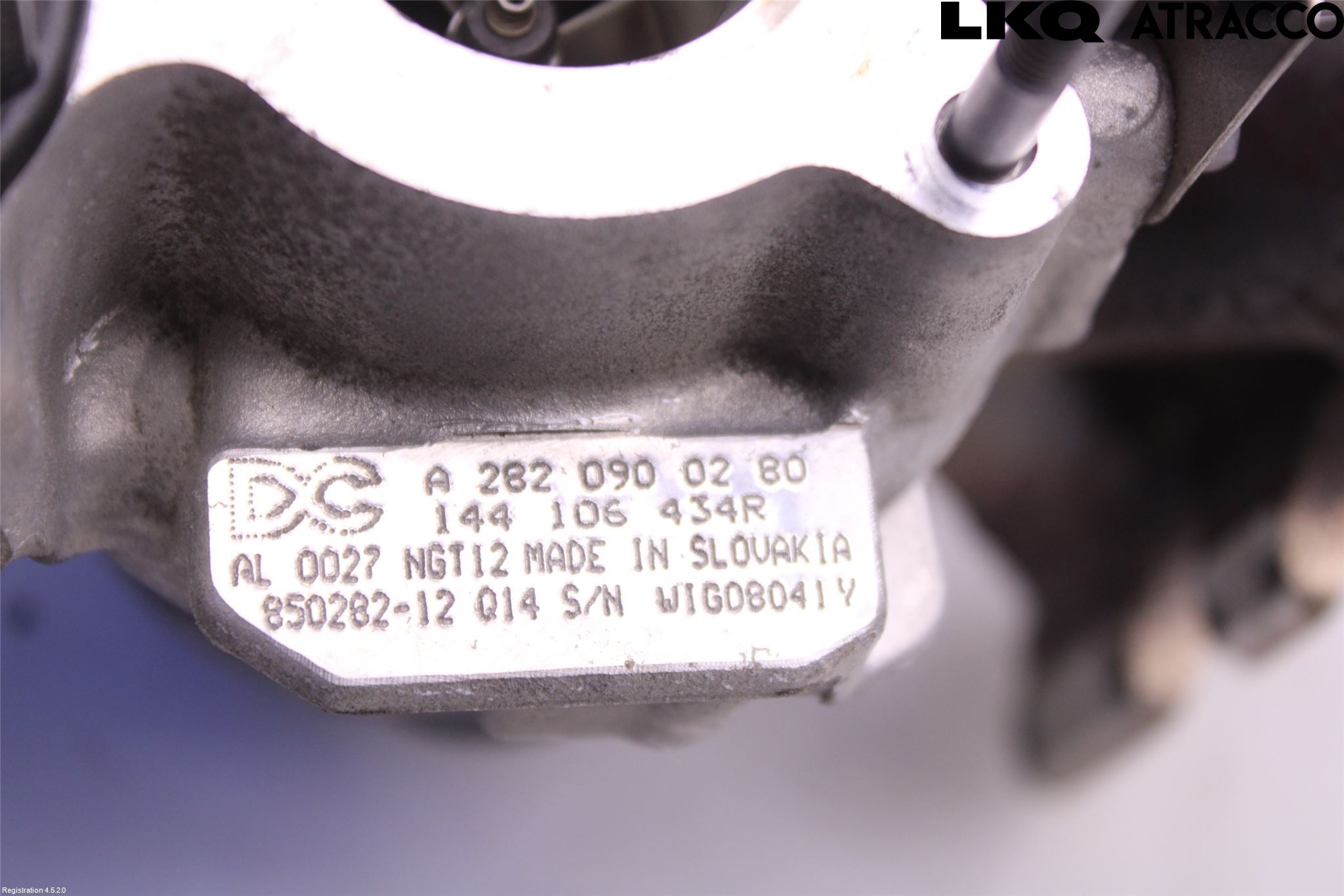 Nissan QASHQAI 17-21 Turboaggregat