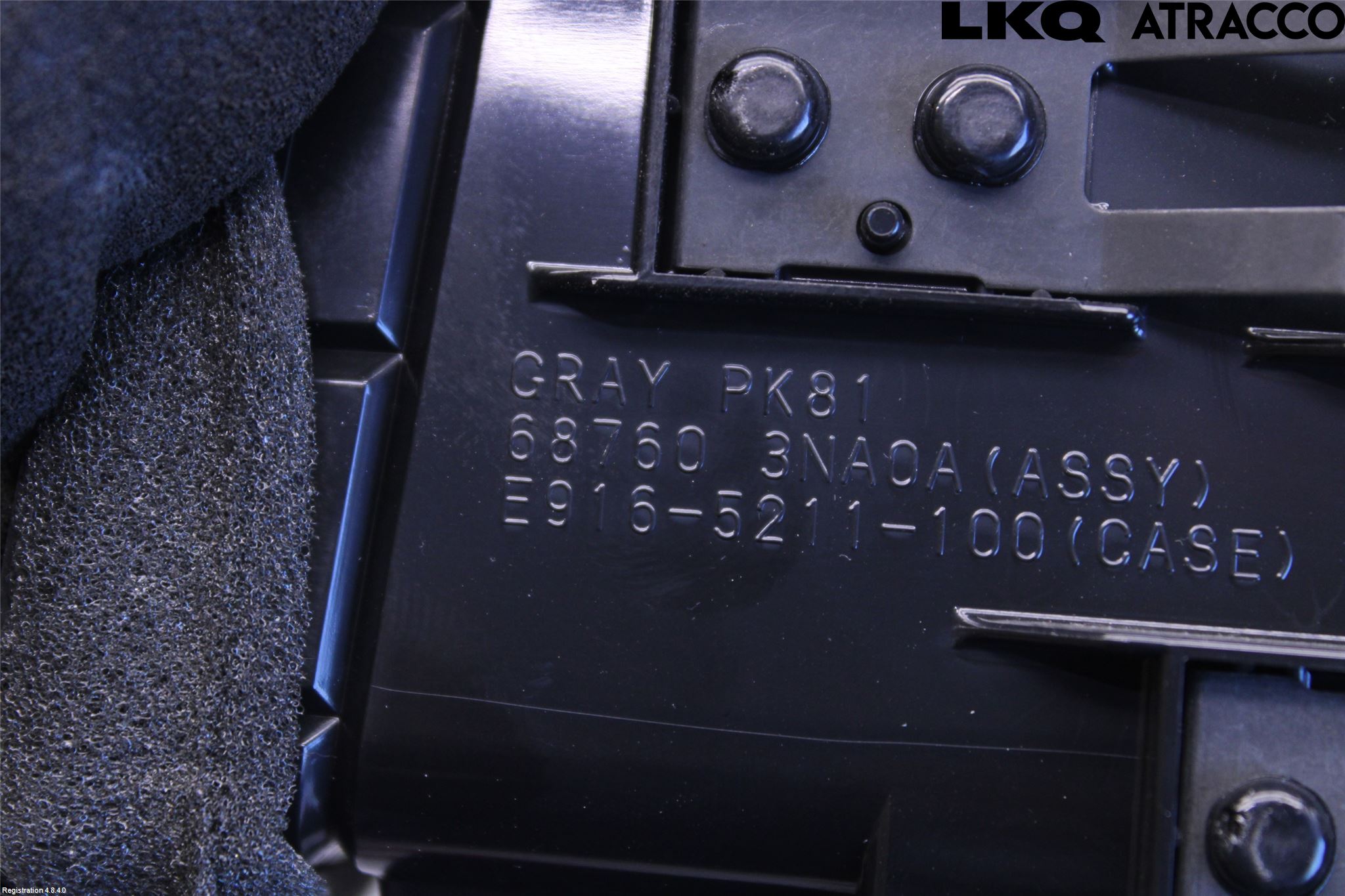 Nissan LEAF 11-17 Defrosterkanal-Munstycke