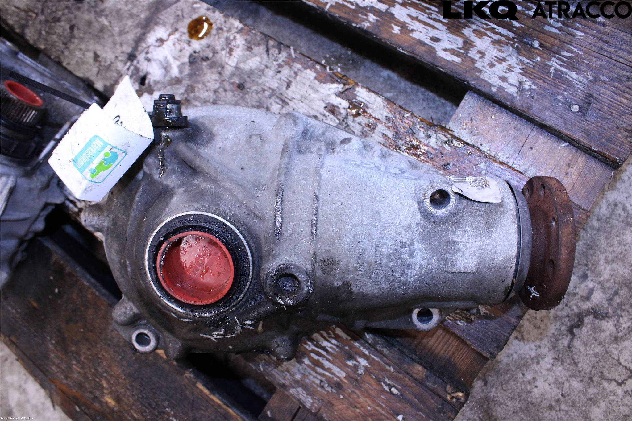 BMW 3 F30/F31/F80 12-19 Framvagn Diffrential