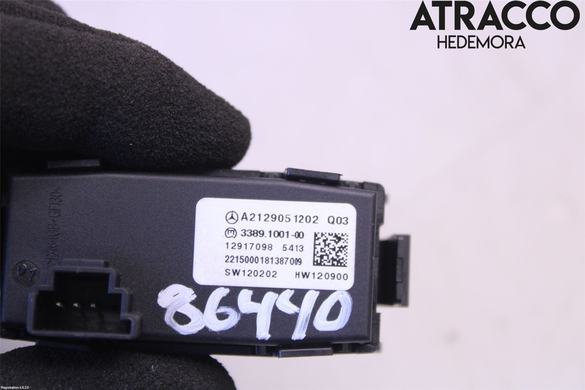 Mercedes-Benz MB E-KLASS (W212) 09-16 Strömställare Växellåda