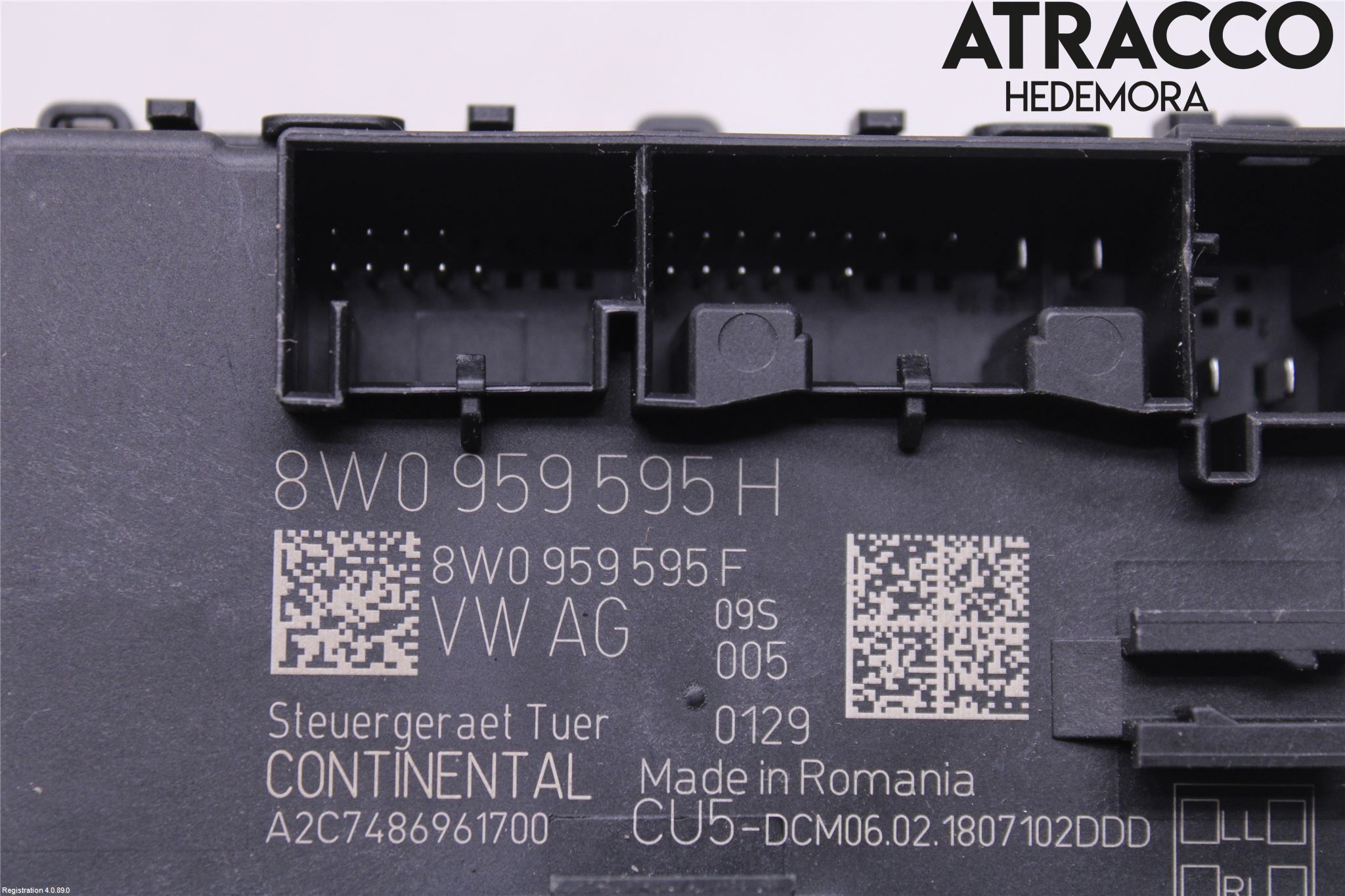 Audi A5 17- Styrenhet Dörr