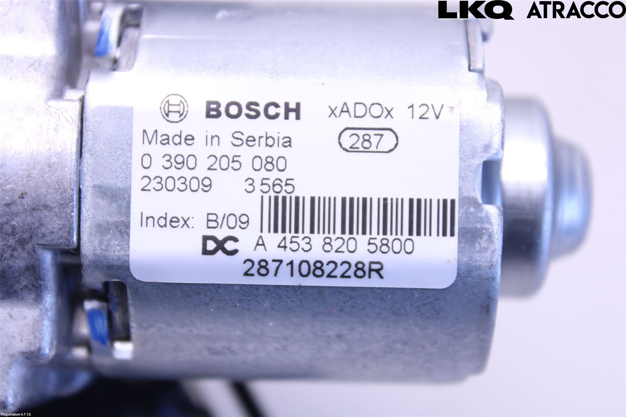 Renault CLIO/E-TECH V 20- Torkarmotor Baklucka