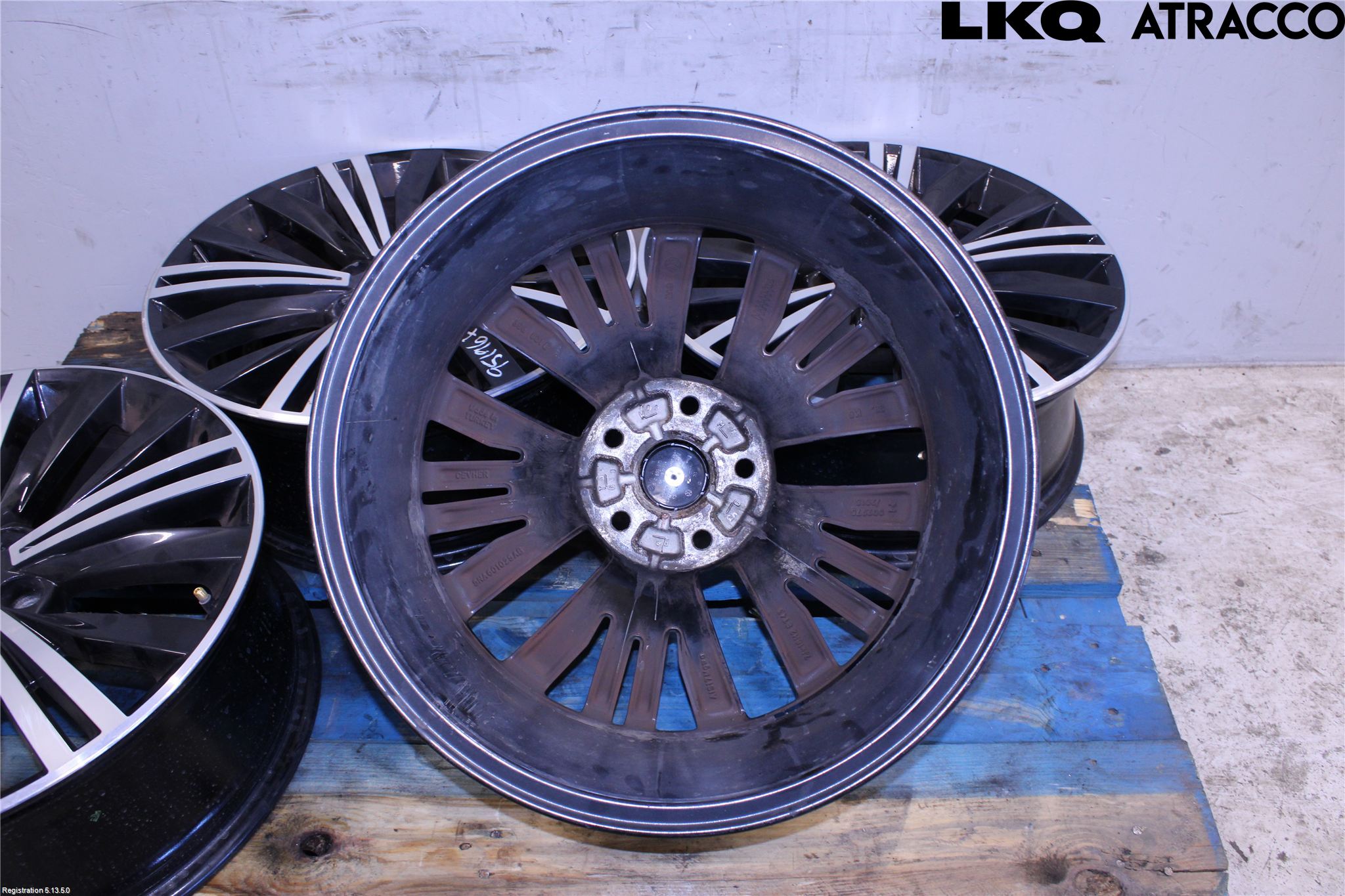 Volkswagen VW TIGUAN 16-24 Fälgsats Aluminium
